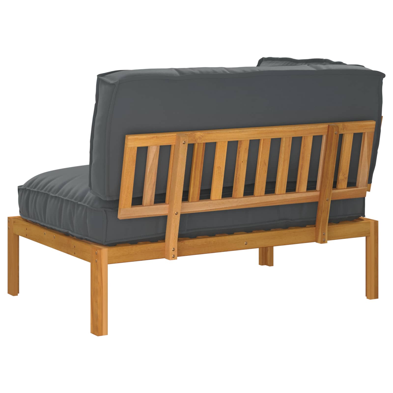 Ensemble de Canapés avec coussin Anthracite 133 x 92 x 69 cm