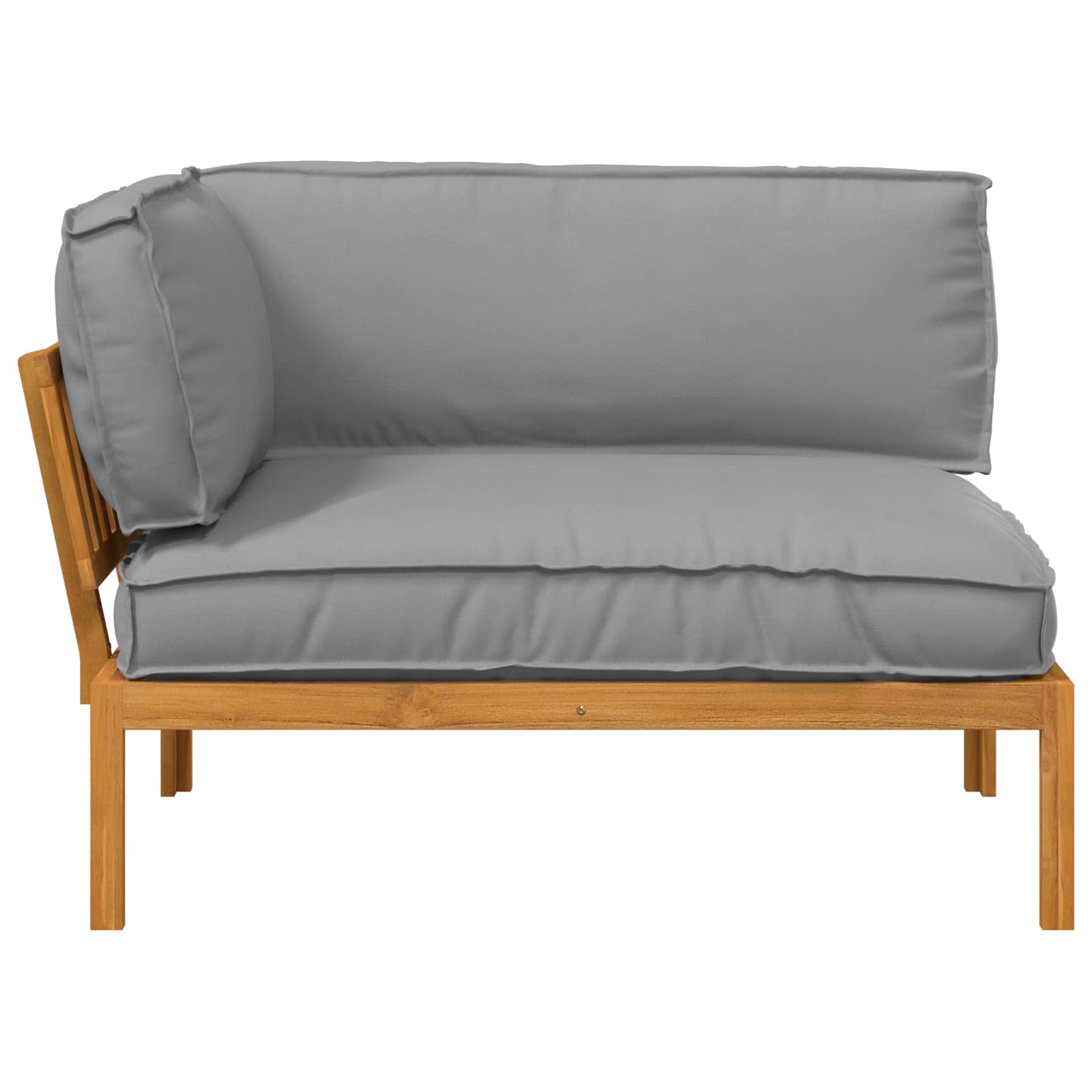 Ensemble de Canapés Gris 133 x 92 x 69 cm Bois d'Acacia Massif