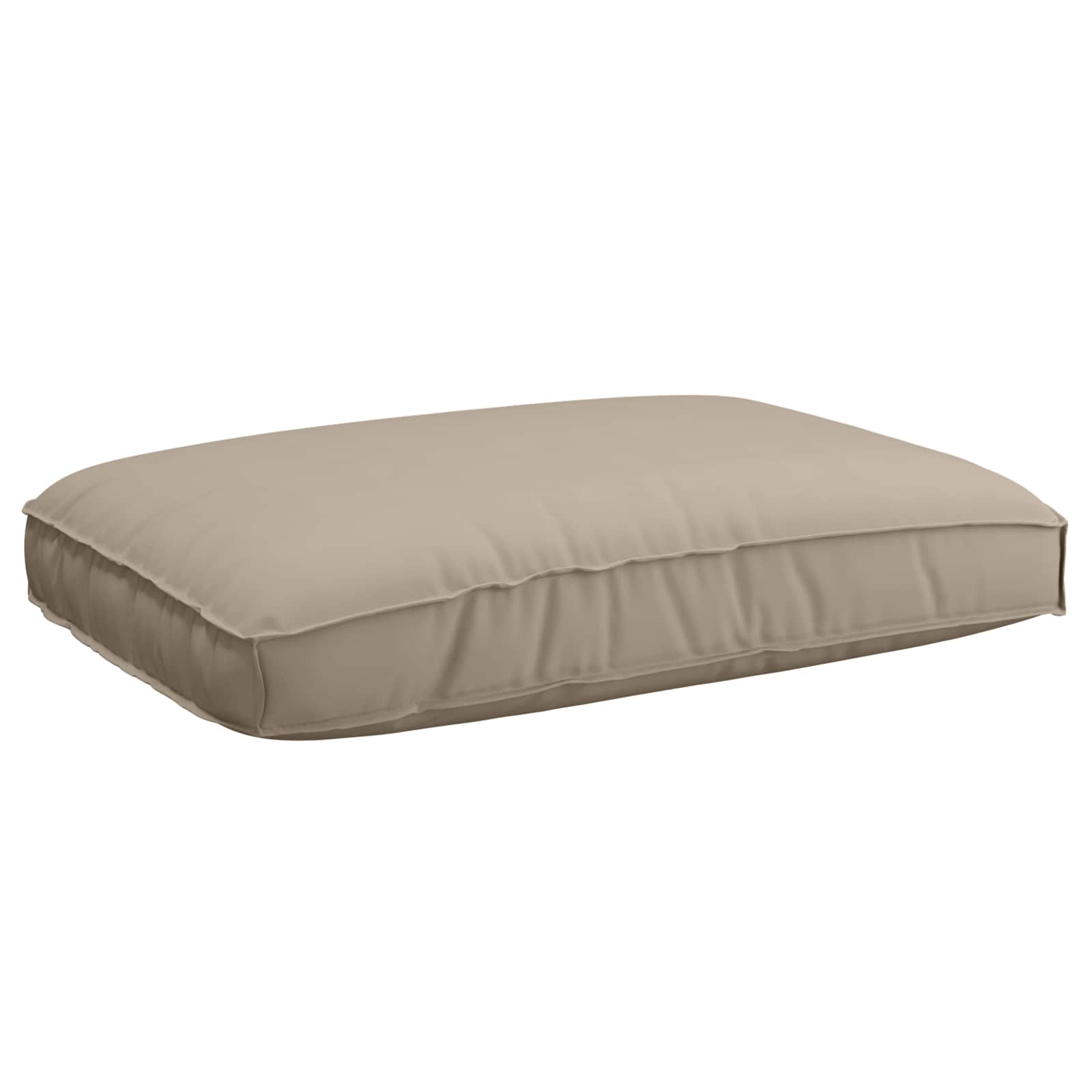 Ensemble de Canapés Uni 2 pcs Taupe Bois d'Acacia Massif - XIOS