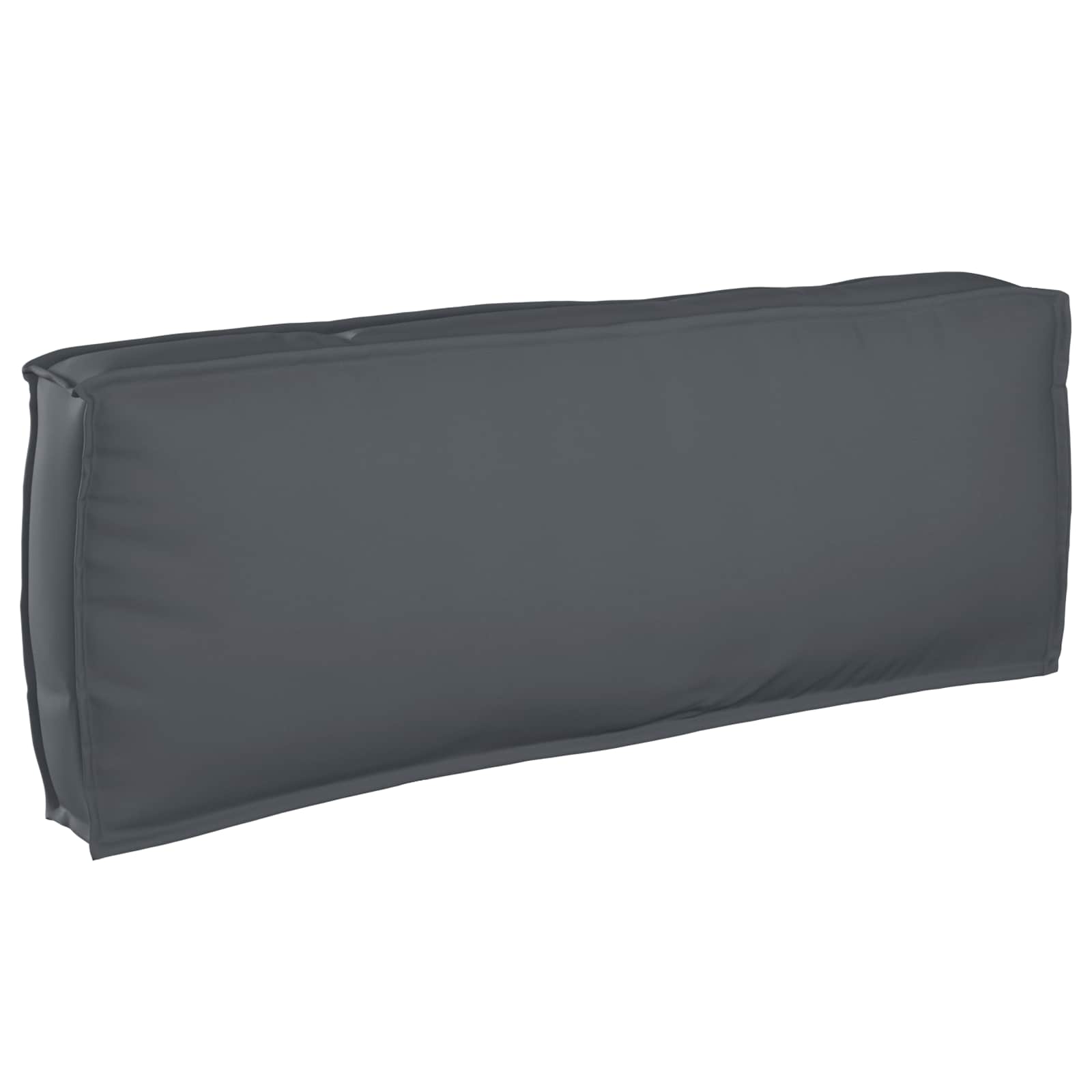 Ensemble de Canapés Uni 2 pcs Anthracite Bois d'Acacia Massif