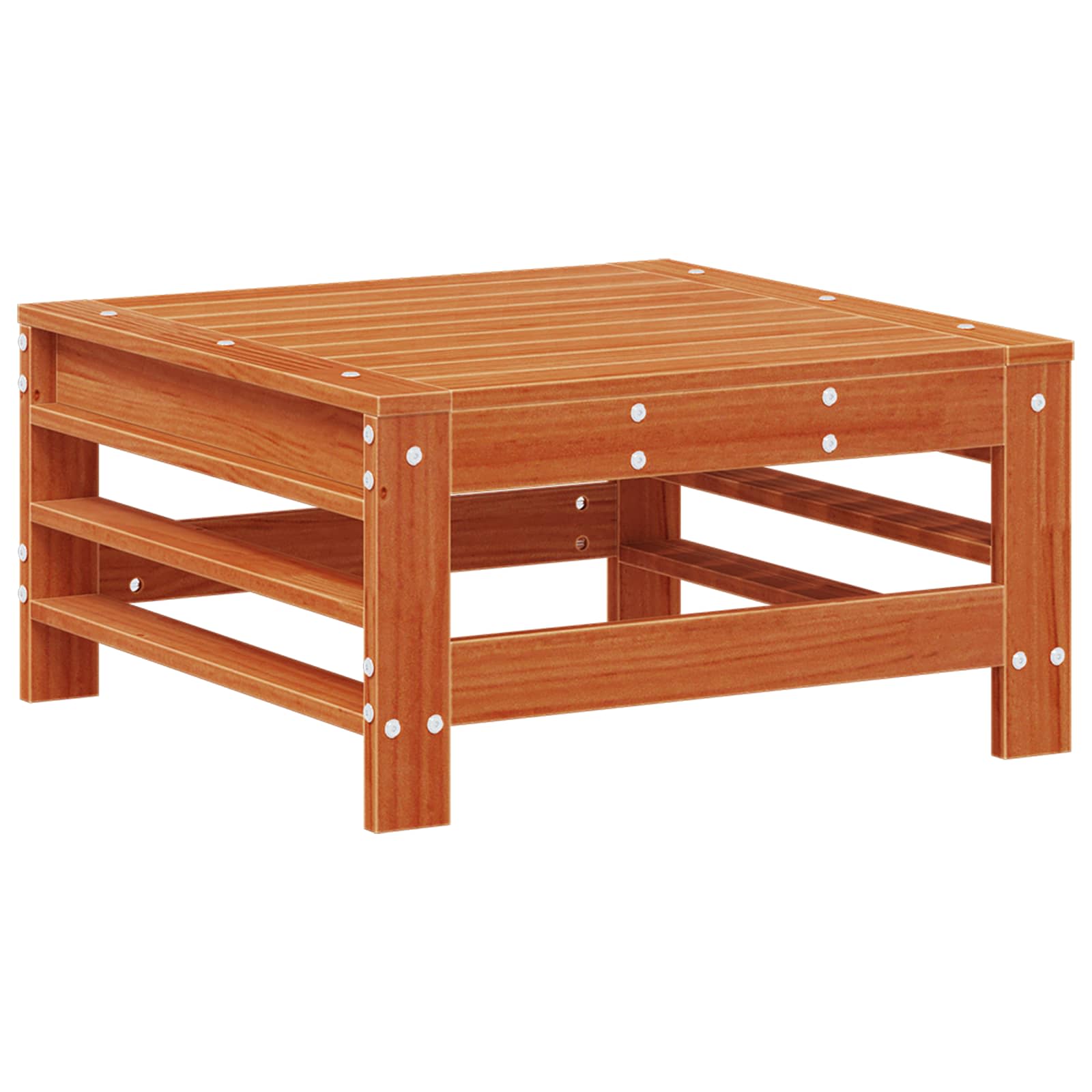Ensemble de salon de jardin 5 pcs Brun Ciré Pin massif - XIOS