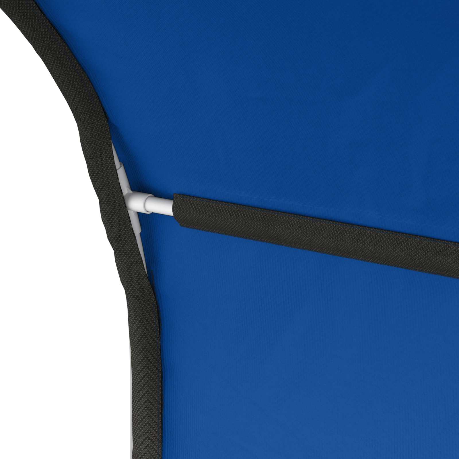 Tunnel de lit 2 pcs Bleu 211 x 67,5 x 2 cm Polyester - XIOS