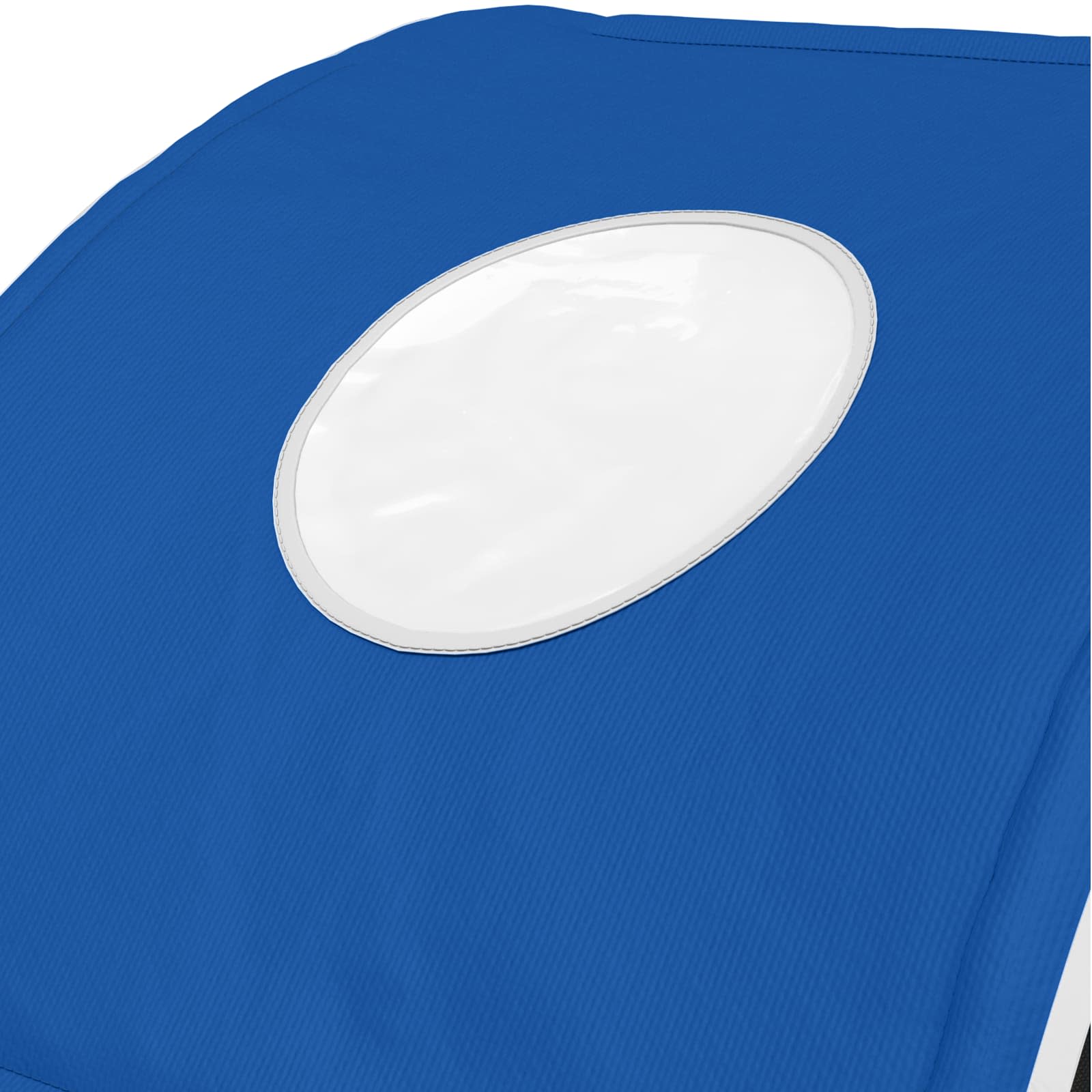Tunnel de lit 2 pcs Bleu 211 x 67,5 x 2 cm Polyester - XIOS