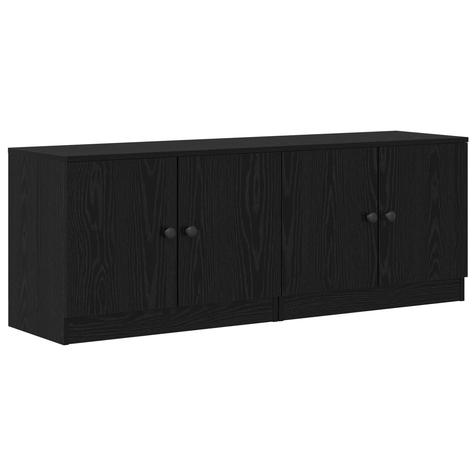 Armoire de lit avec stockage 2 pcs Chêne Noir 66 x 35 x 48 cm - XIOS