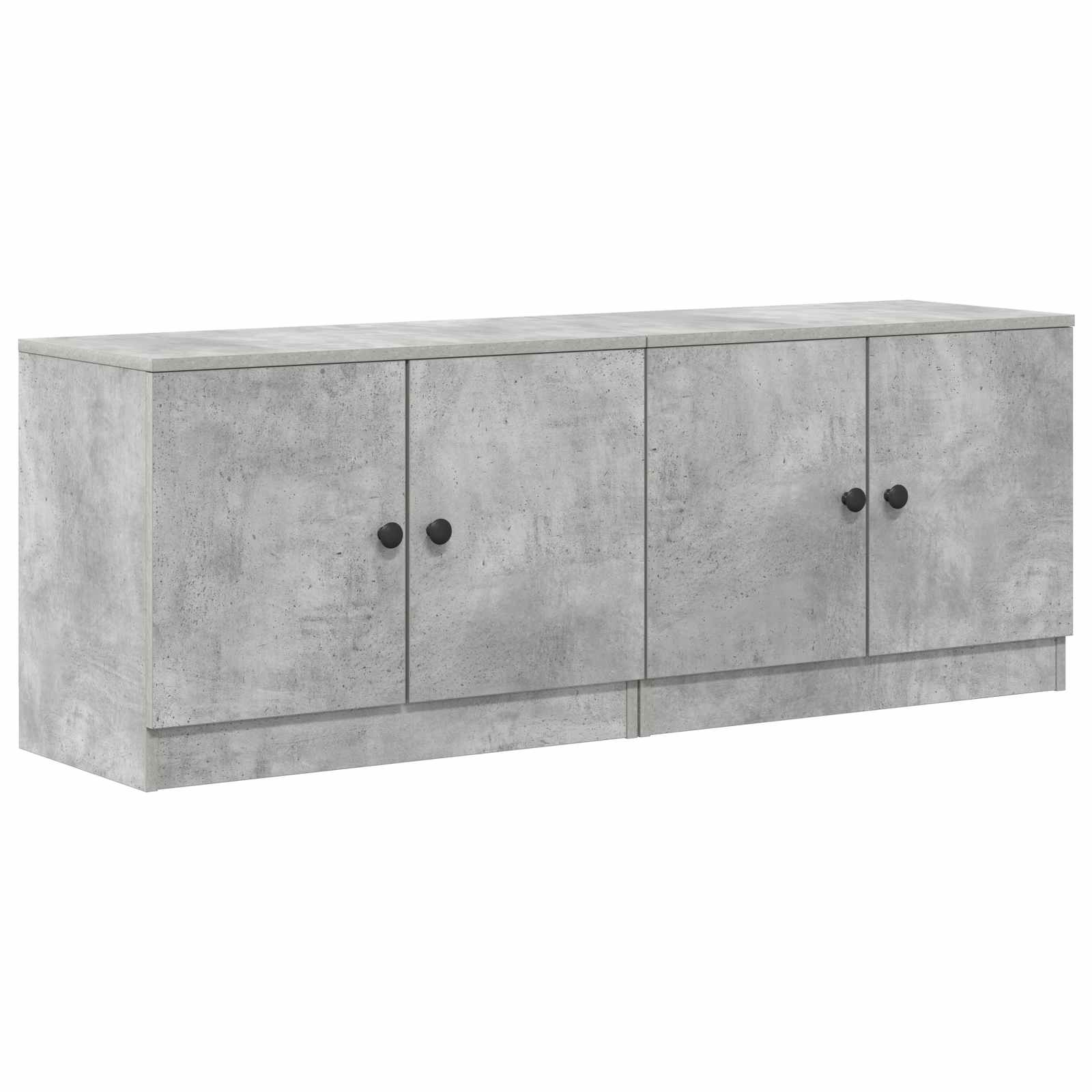 Armoire de lit avec stockage 2 pcs Gris béton 66 x 35 x 48 cm - XIOS