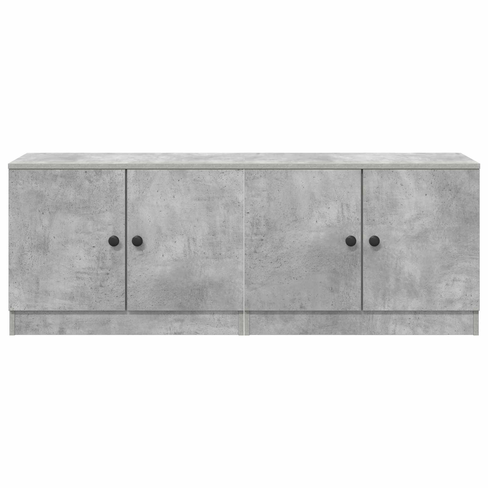 Armoire de lit avec stockage 2 pcs Gris béton 66 x 35 x 48 cm - XIOS