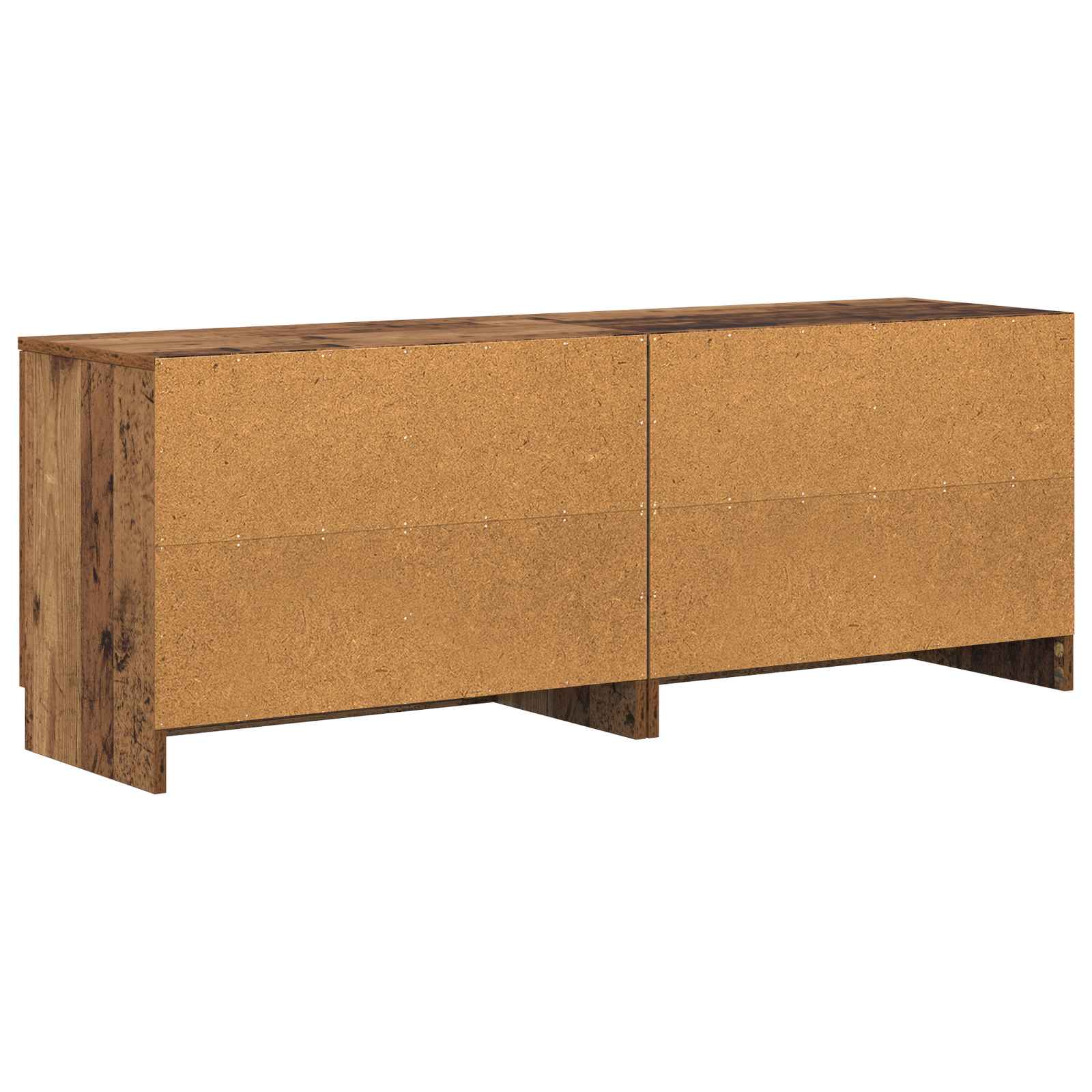 Armoire de lit avec stockage 2 pcs Bois ancien 66 x 35 x 48 cm - XIOS