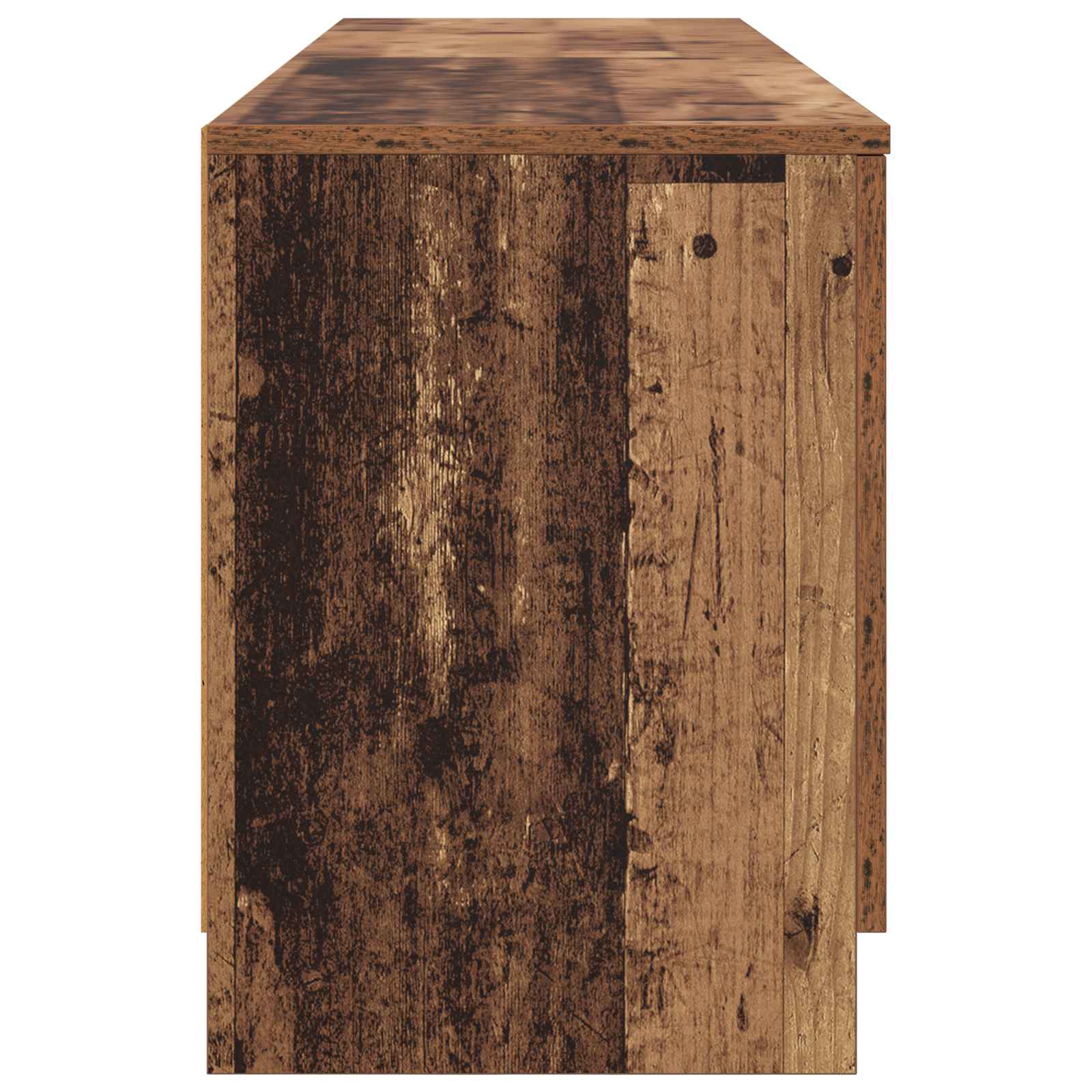 Armoire de lit avec stockage 2 pcs Bois ancien 66 x 35 x 48 cm - XIOS