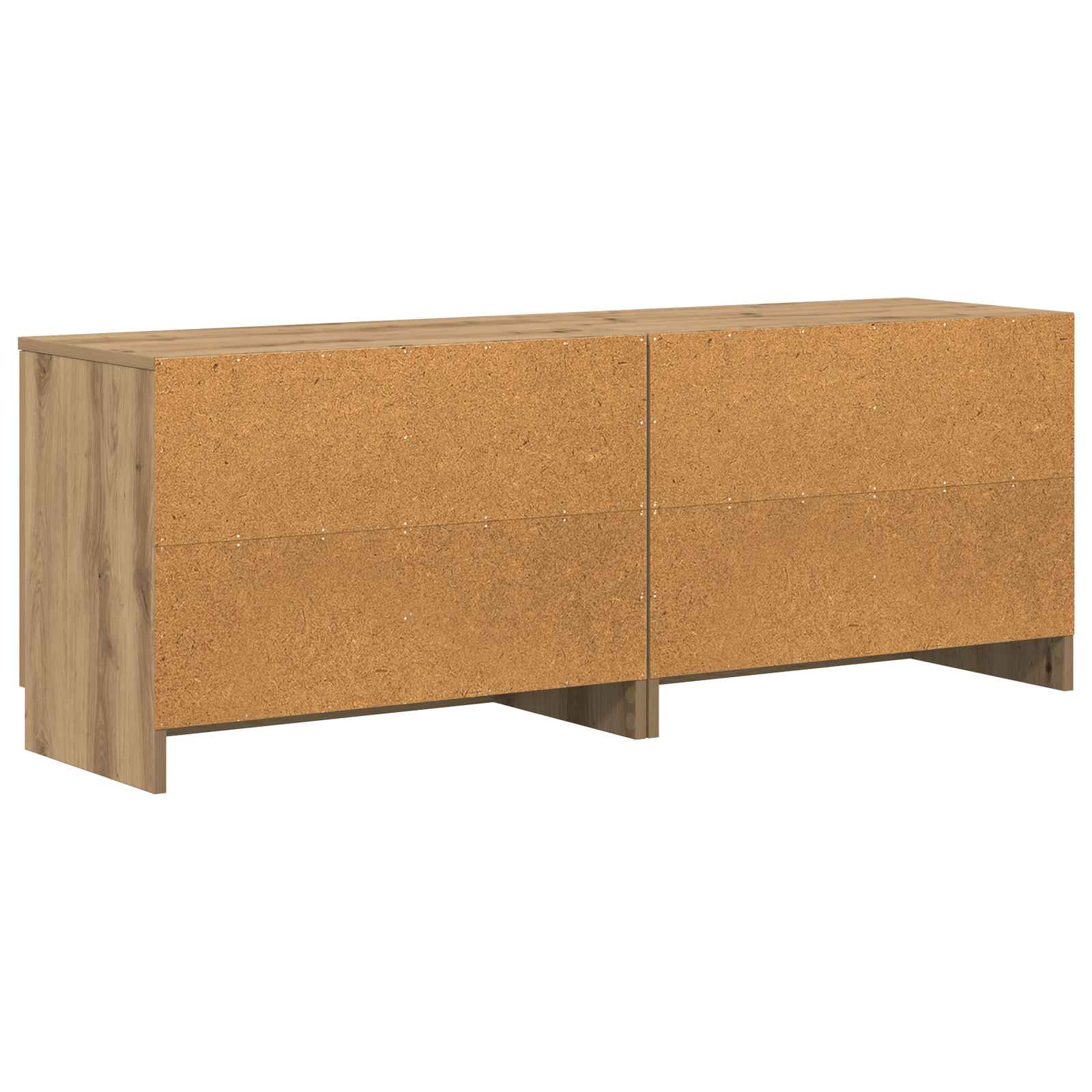 Armoire de lit avec porte 2 pcs Chêne artisanal 66 x 35 x 48 cm - XIOS