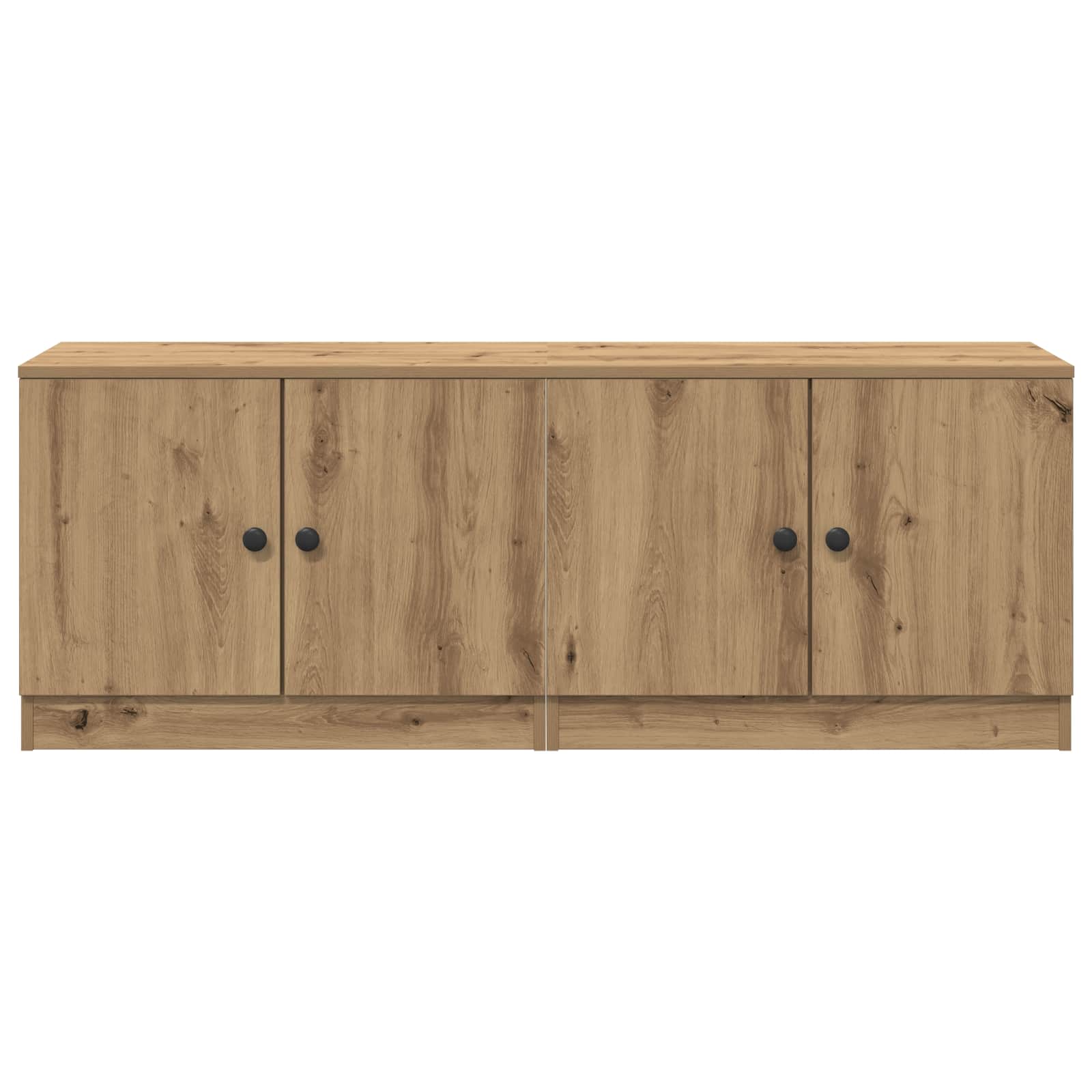 Armoire de lit avec porte 2 pcs Chêne artisanal 66 x 35 x 48 cm - XIOS