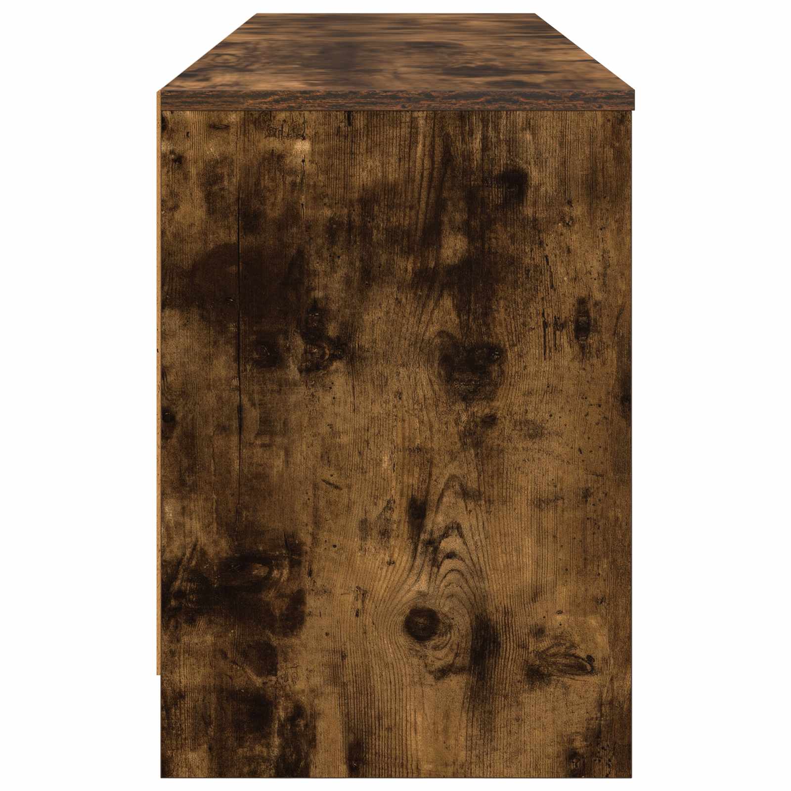 Armoire de lit avec étagère 2 pcs Chêne fumé 66 x 33 x 48 cm - XIOS