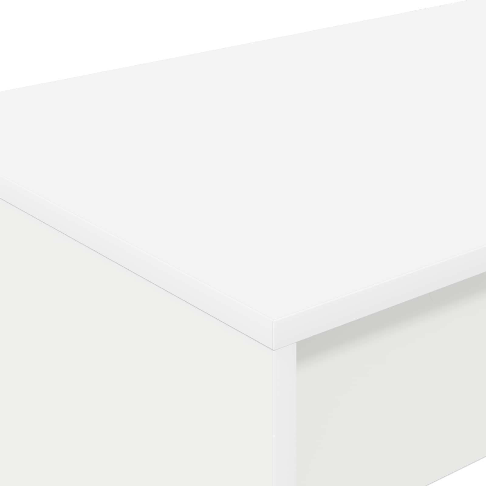Bureau de lit Blanc Bois d'ingénierie 100 x 45 x 75 cm - XIOS