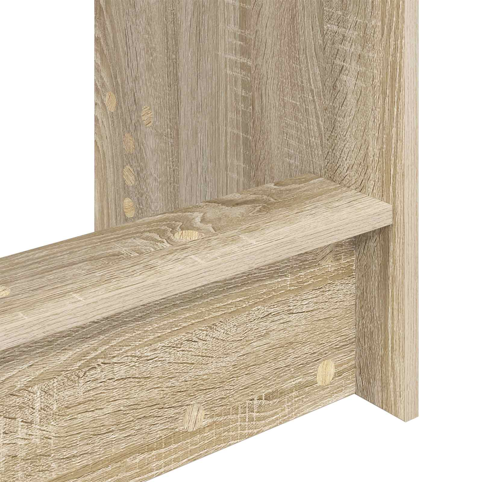Bureau de lit Chêne Sonoma 100 x 45 x 75 cm Bois d'ingénierie - XIOS