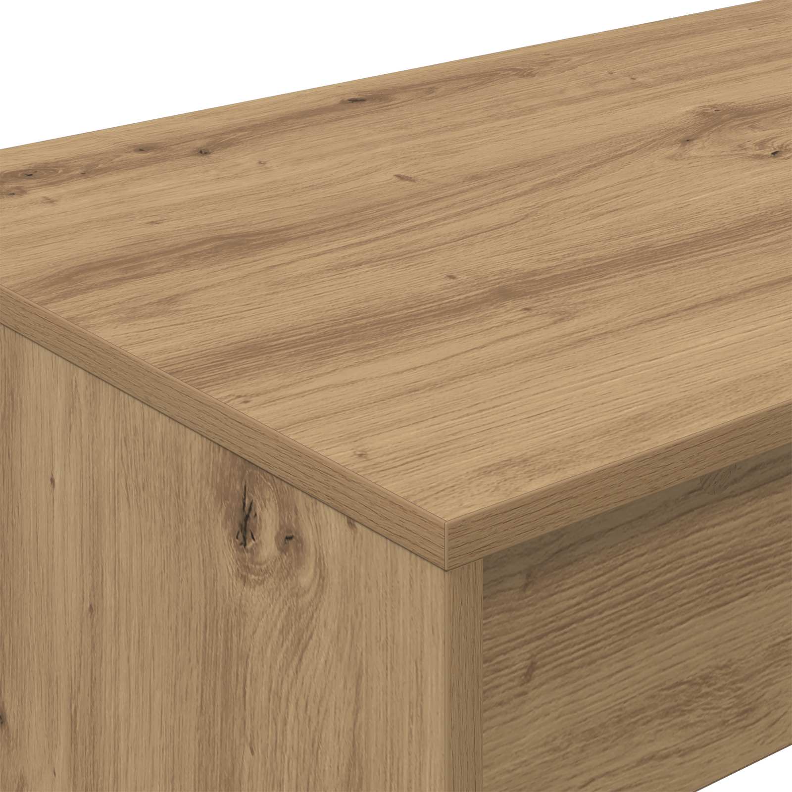 Bureau de lit Chêne artisanal 100 x 45 x 75 cm - XIOS