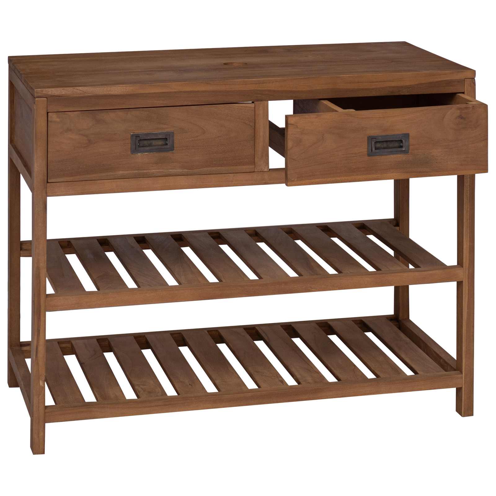 Armoire de salle de bain Naturel 90 x 45 x 75 cm