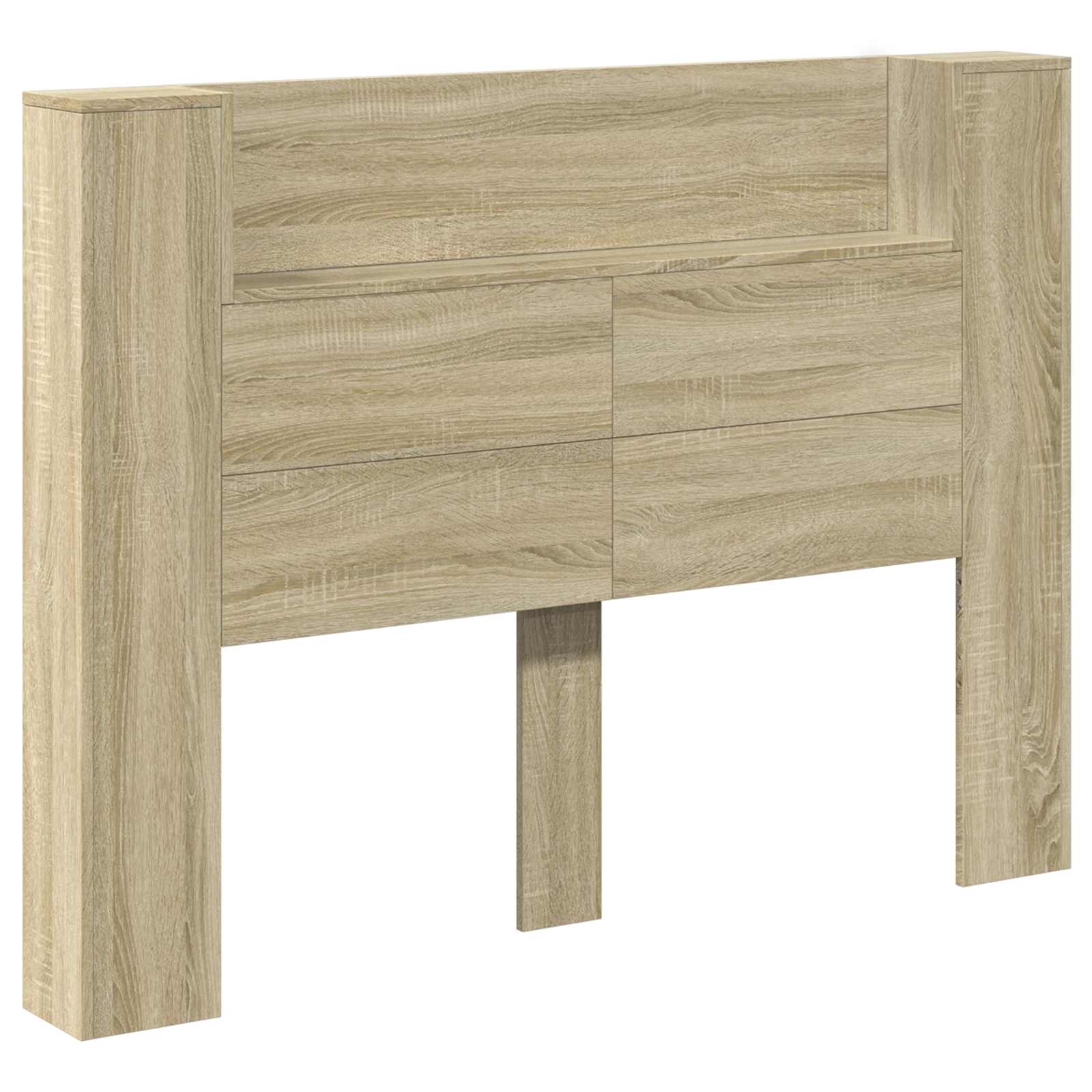 Cabinet de Tête de Lit avec LED Sonoma 140 x 16,5 x 103,5 cm - XIOS