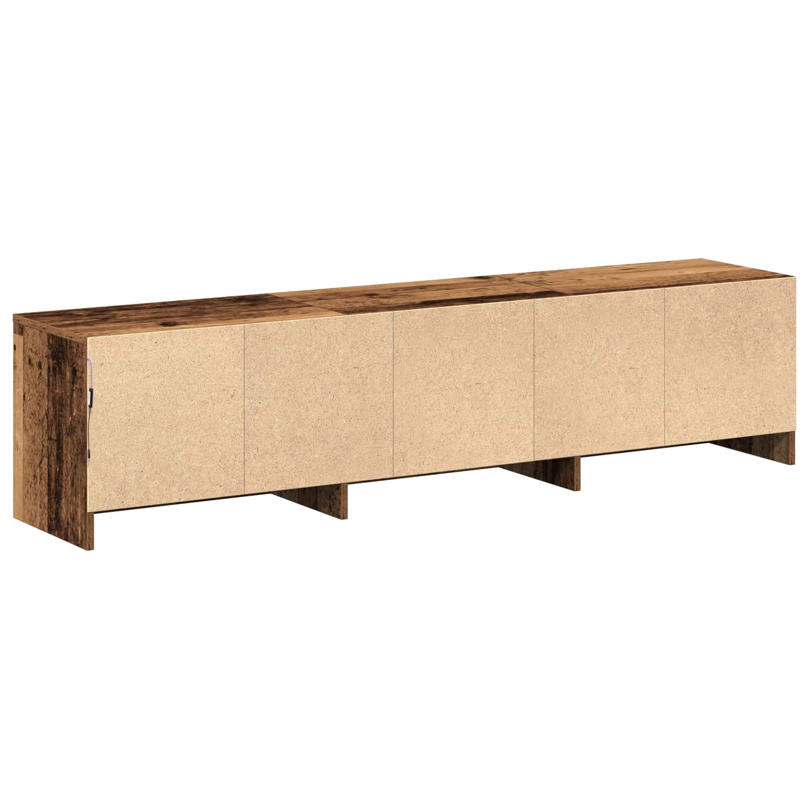 Meuble TV Bois ancien 165 x 34 x 40 cm Bois d'ingénierie - XIOS
