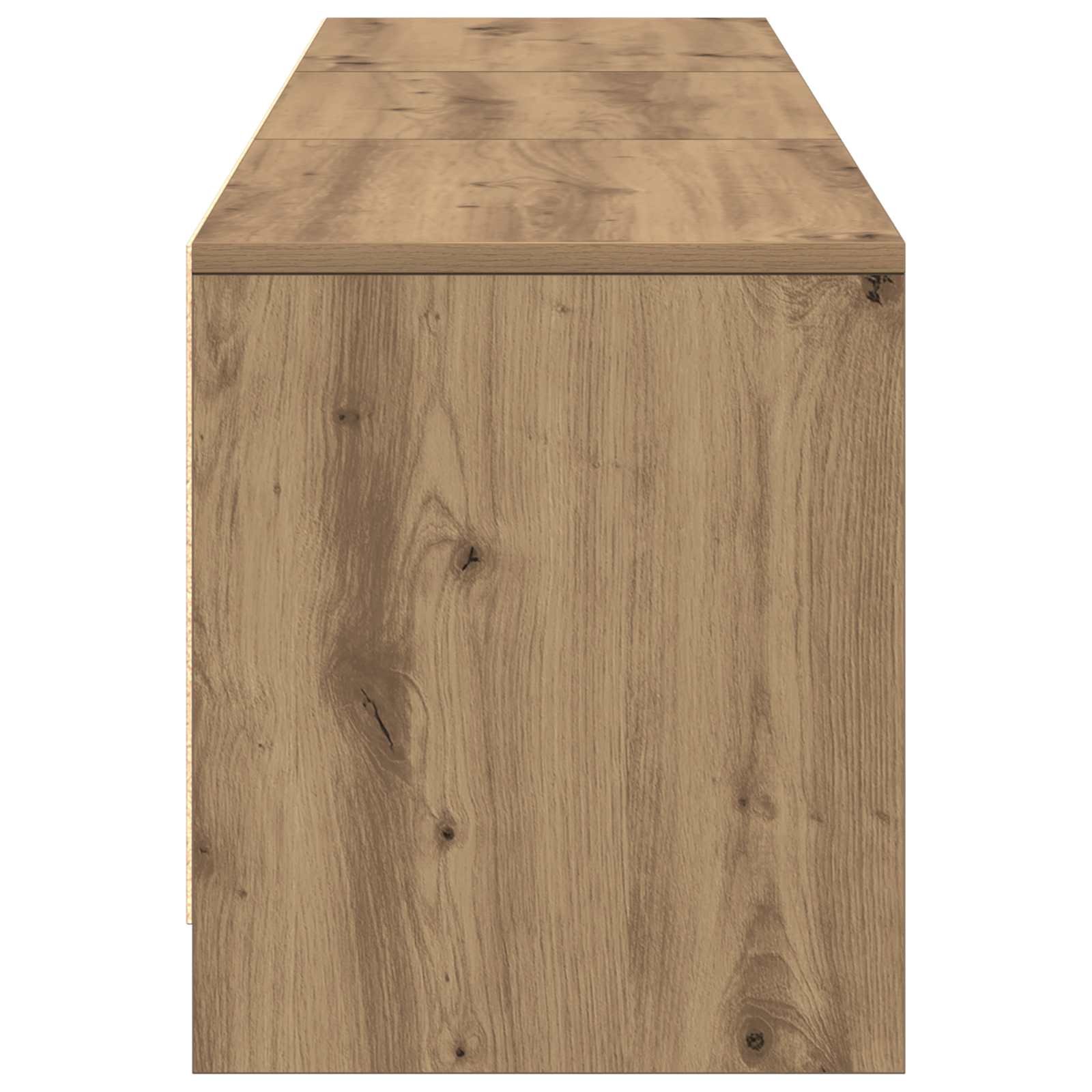 Meuble TV Chêne artisanal 165 x 34 x 40 cm Bois d'ingénierie - XIOS