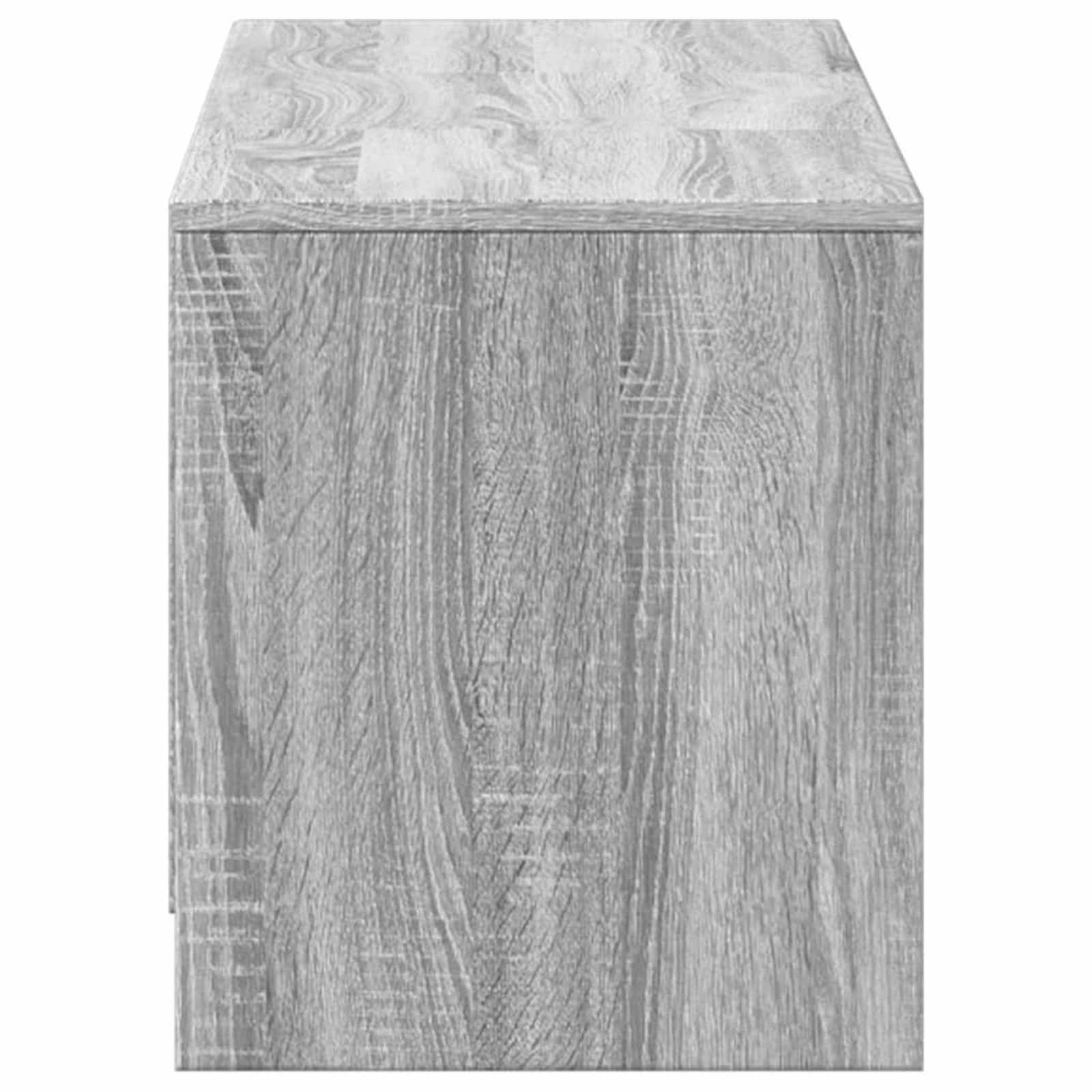 Meuble TV Gris Sonoma 140 x 34 x 40 cm Bois d'ingénierie