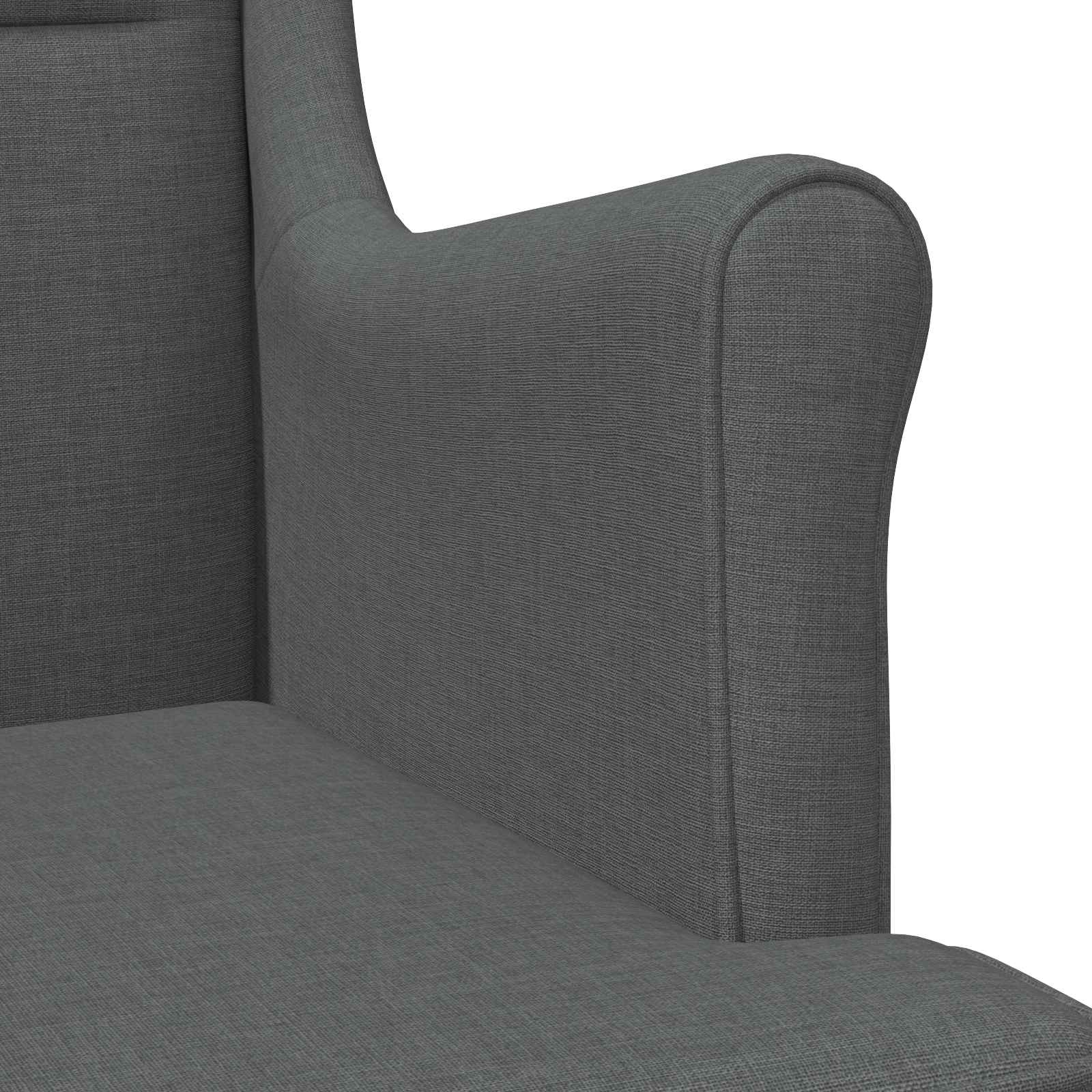 fauteuil Gris foncé tissu - XIOS