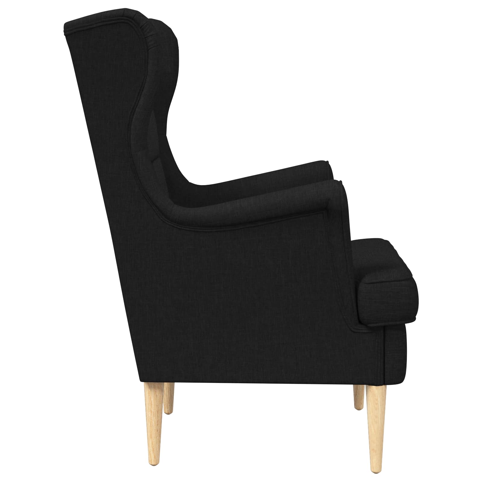 fauteuil Noir tissu - XIOS