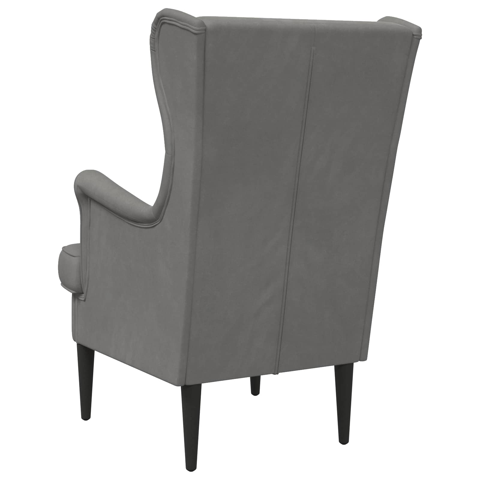 fauteuil Gris foncé Velours - XIOS