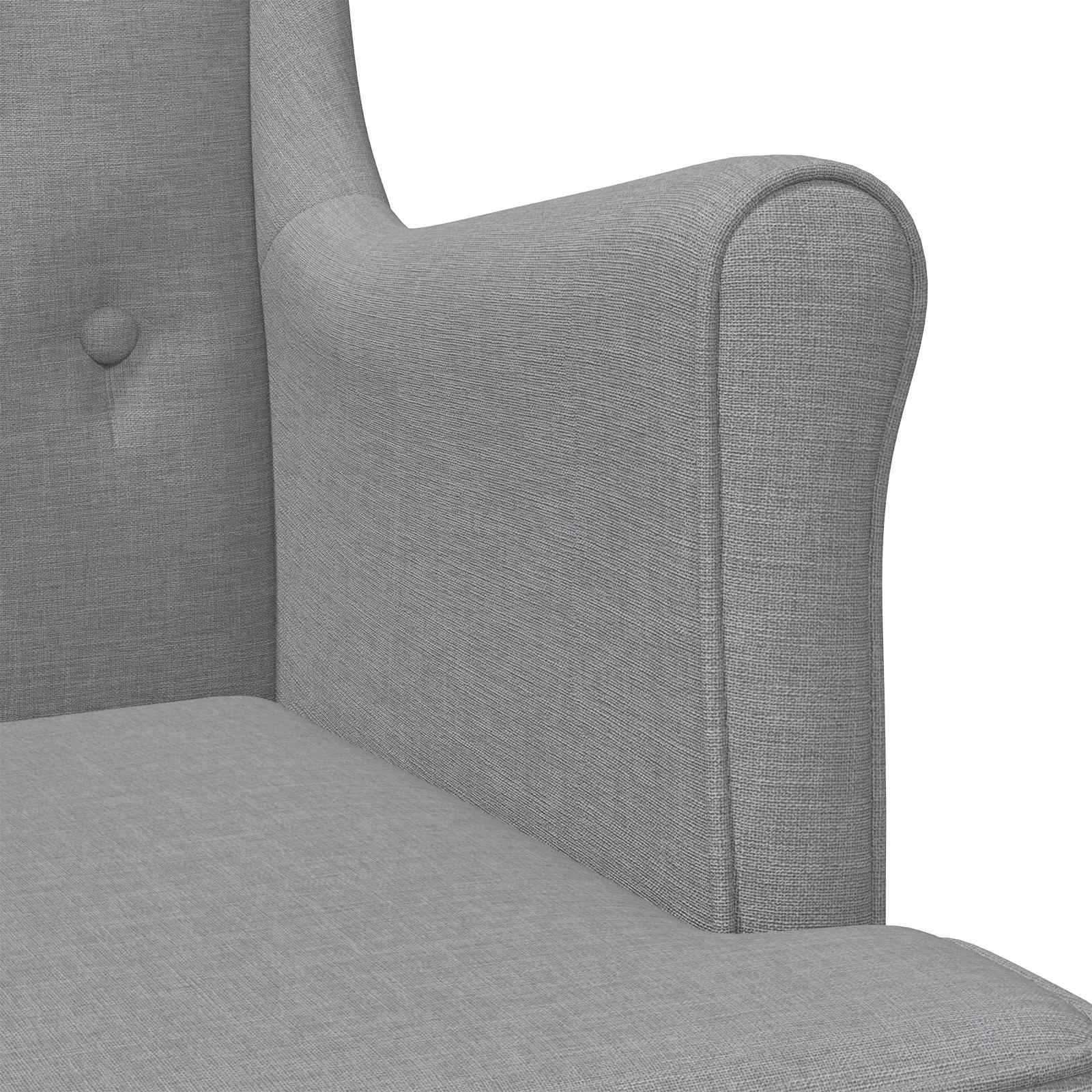 fauteuil Gris clair tissu - XIOS
