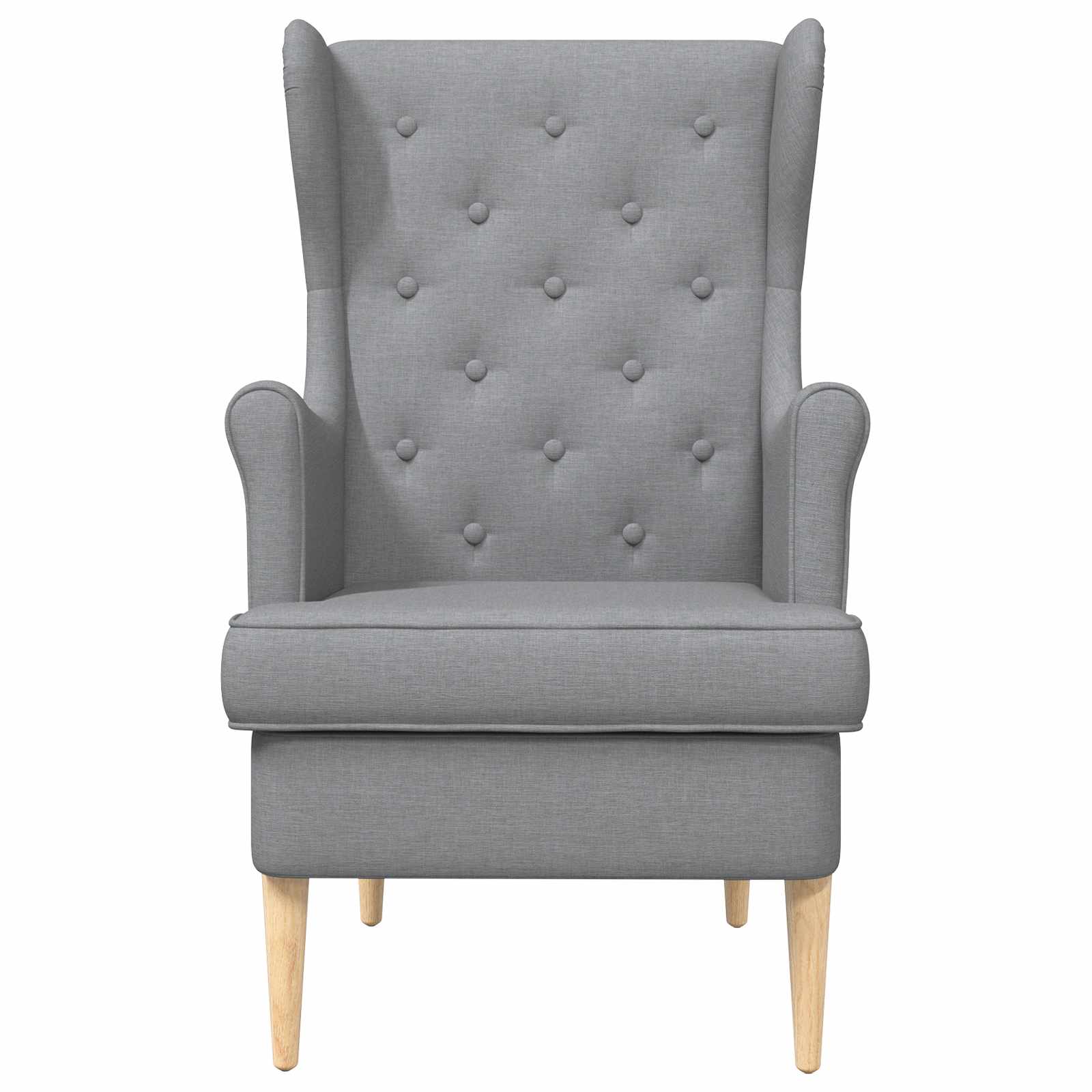 fauteuil Gris clair tissu - XIOS