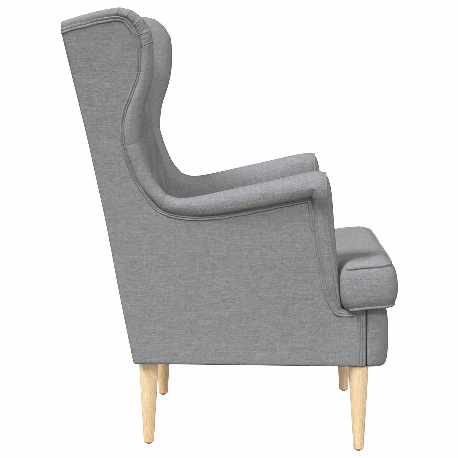 fauteuil Gris clair tissu - XIOS