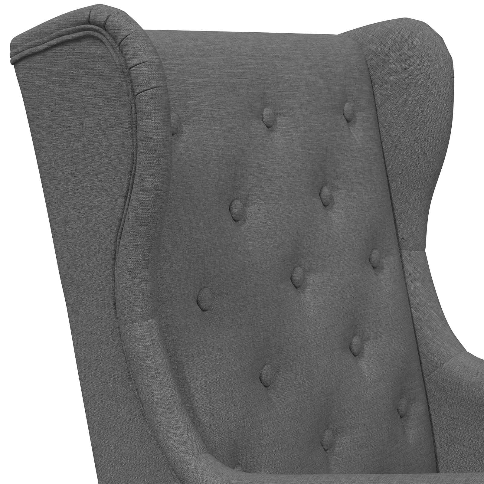 fauteuil Gris foncé tissu - XIOS