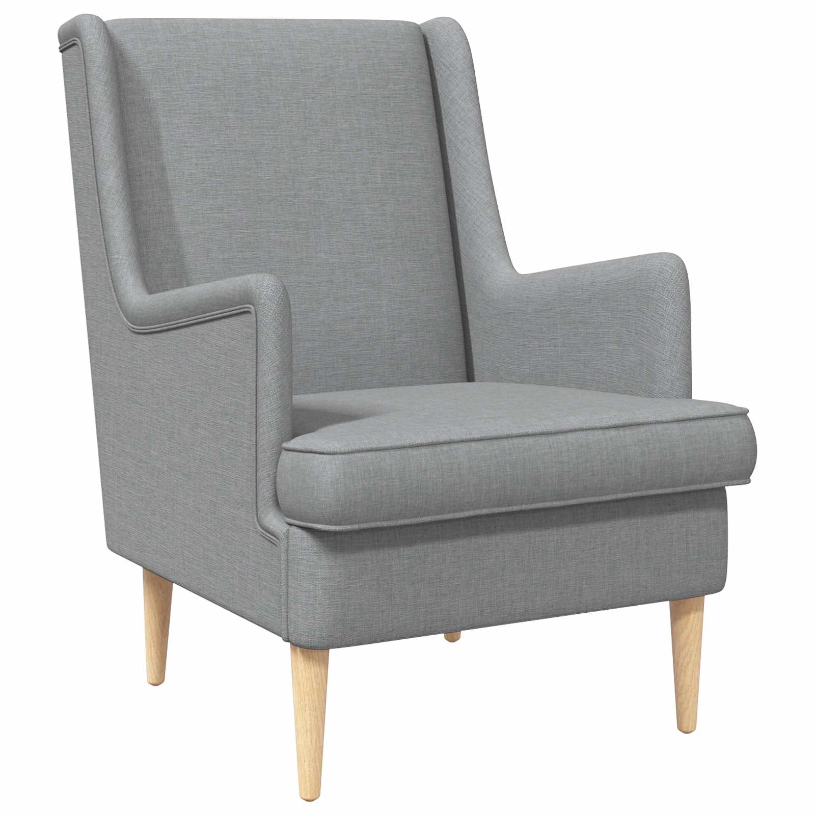 fauteuil Gris clair tissu - XIOS