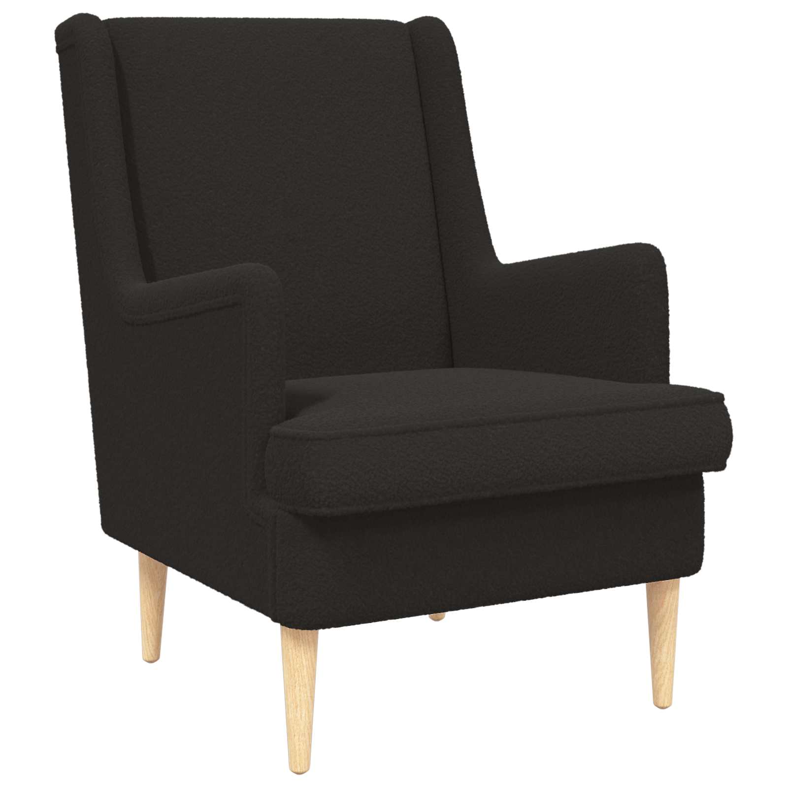 fauteuil Noir tissu - XIOS