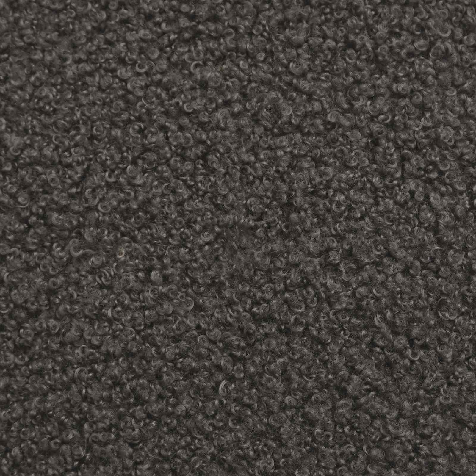 Sofa 2 places Gris foncé 115 x 61 x 87 cm Bouclé - XIOS