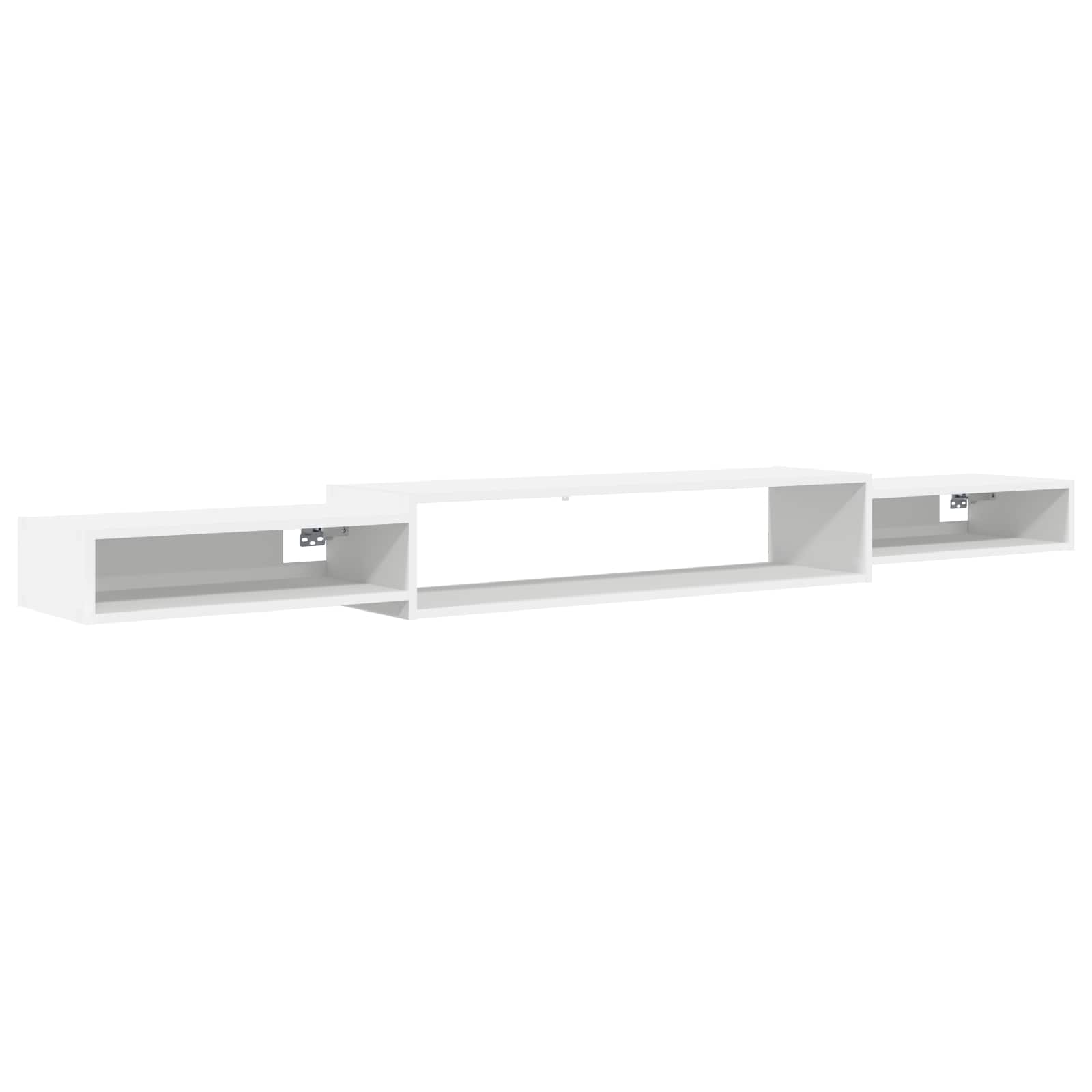 Meuble TV mural Montage mural Blanc 220 x 28 x 21 cm - XIOS