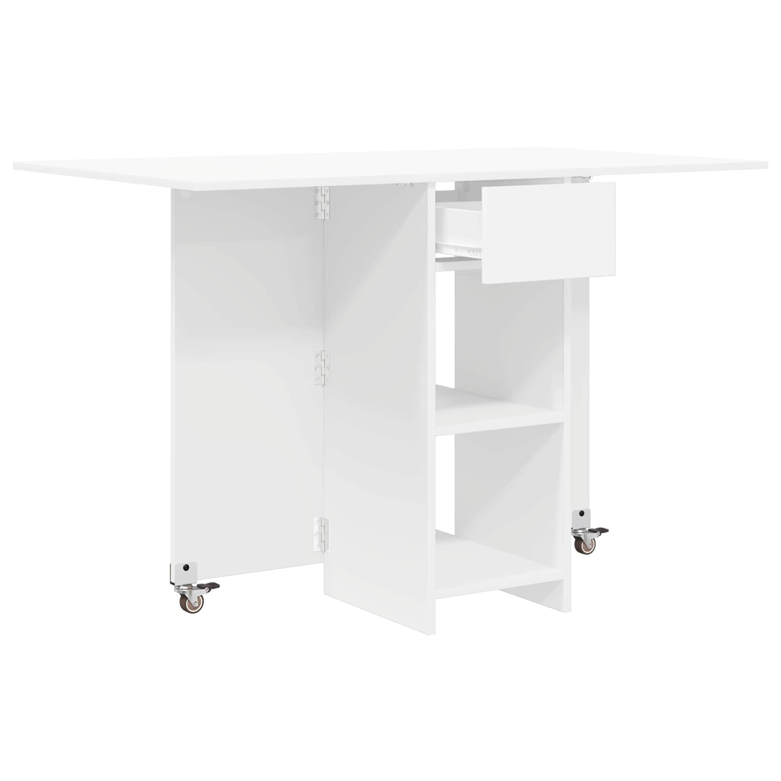 Table à dîner 115 x 70 x 75 cm Bois d'ingénierie Blanc - XIOS