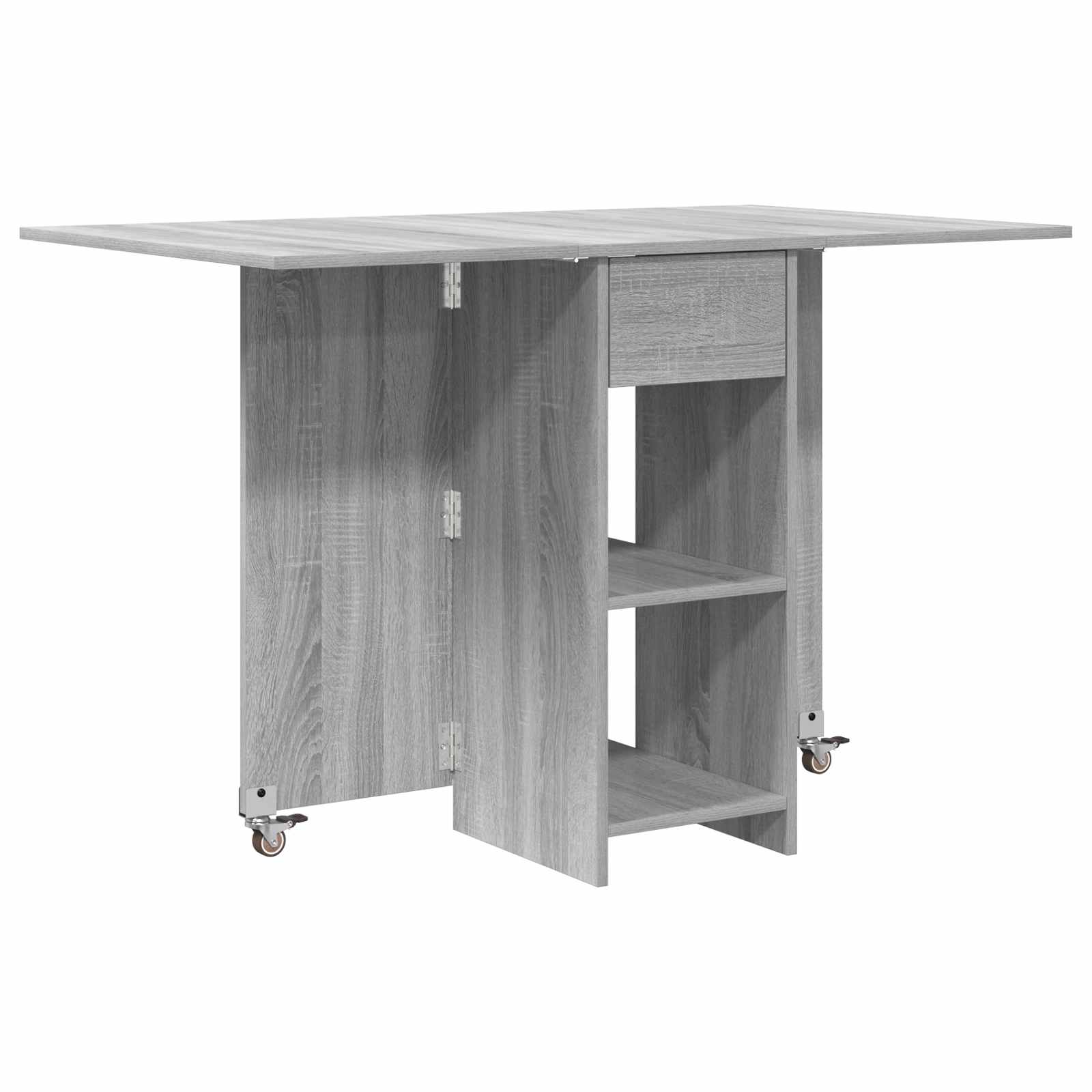 Table à dîner 115 x 70 x 75 cm Bois d'ingénierie Sonoma gris - XIOS
