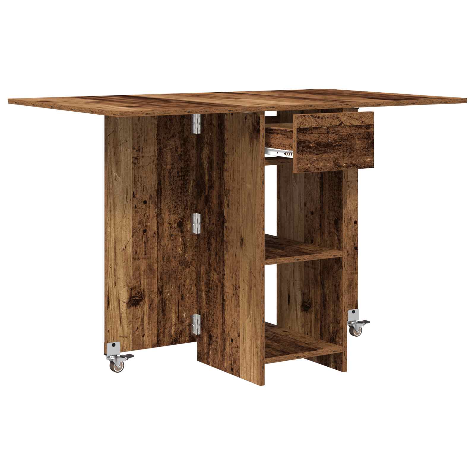 Table à dîner 115 x 70 x 75 cm Bois d'ingénierie Bois ancien - XIOS