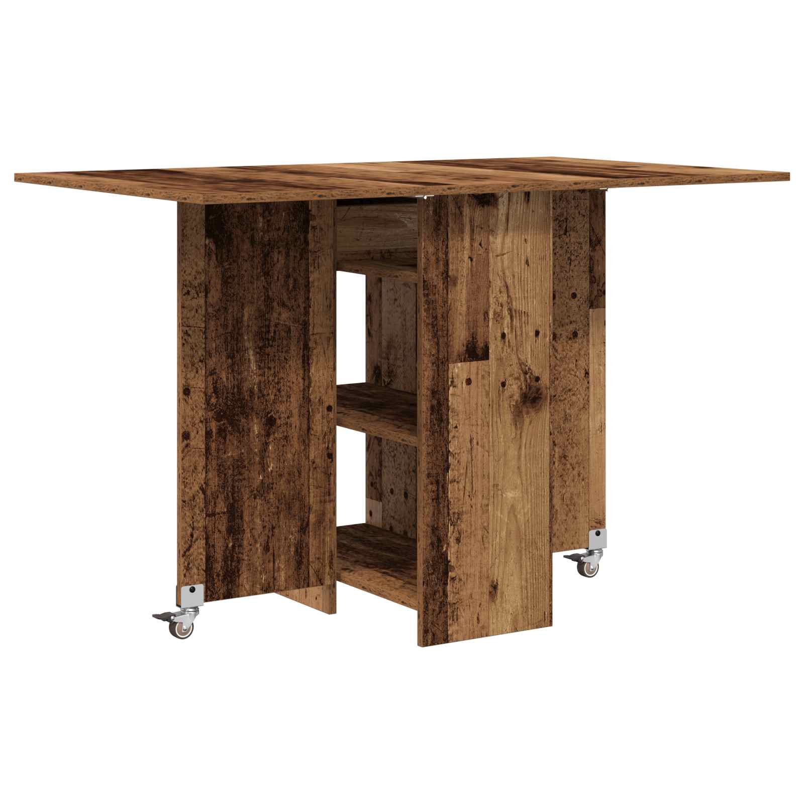 Table à dîner 115 x 70 x 75 cm Bois d'ingénierie Bois ancien - XIOS