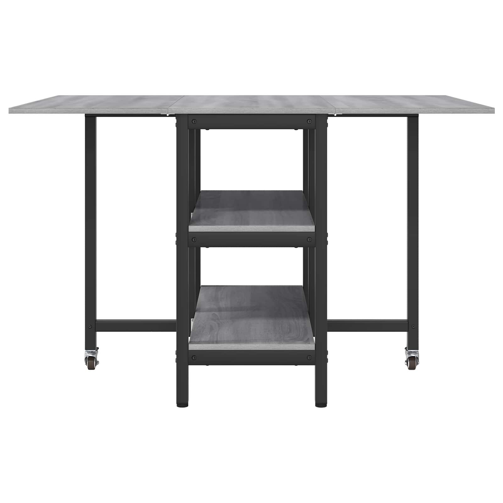 Table à dîner 122 x 80 x 76,5 cm Bois d'ingénierie Sonoma gris - XIOS