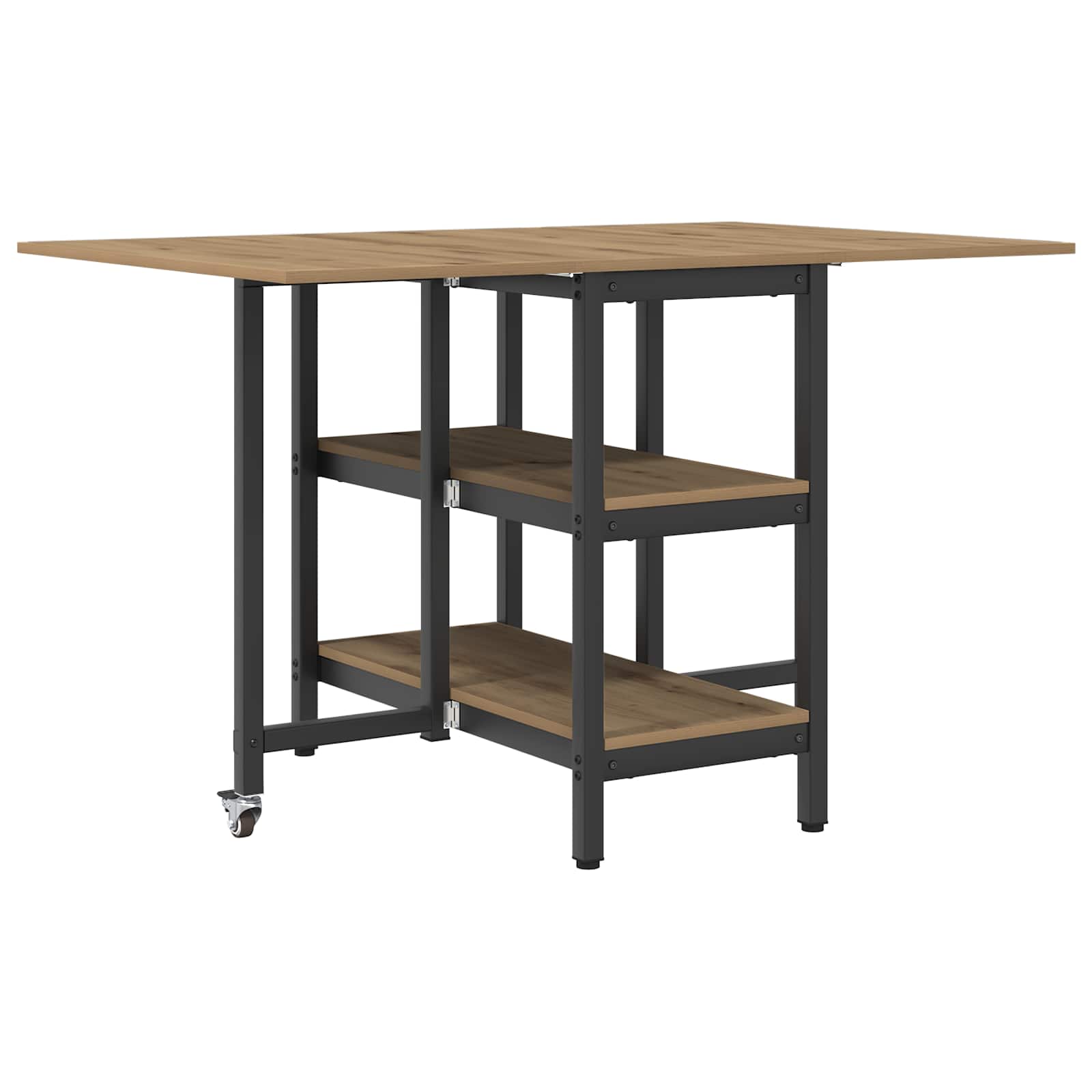 Table à dîner 122 x 80 x 76,5 cm Bois d'ingénierie - XIOS
