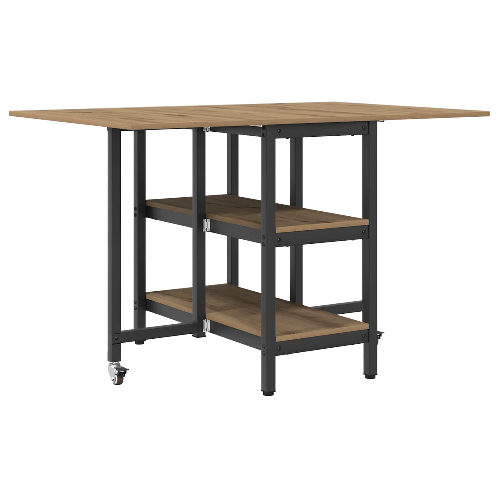 Table à dîner 122 x 80 x 76,5 cm Bois d'ingénierie - XIOS