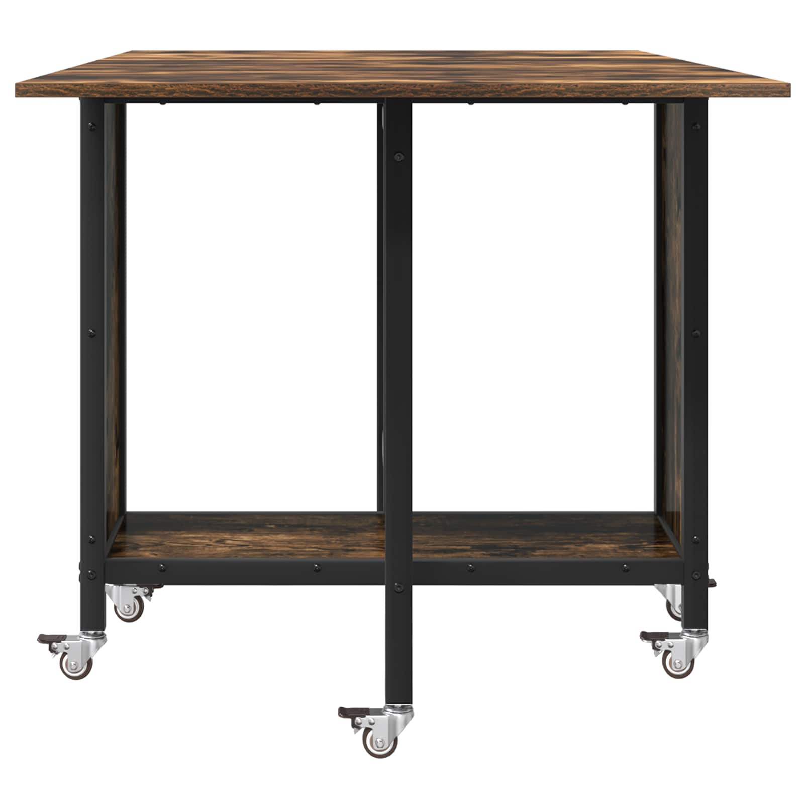 Table à manger pliante avec roulettes 130 x 80 x 76,5 cm - XIOS