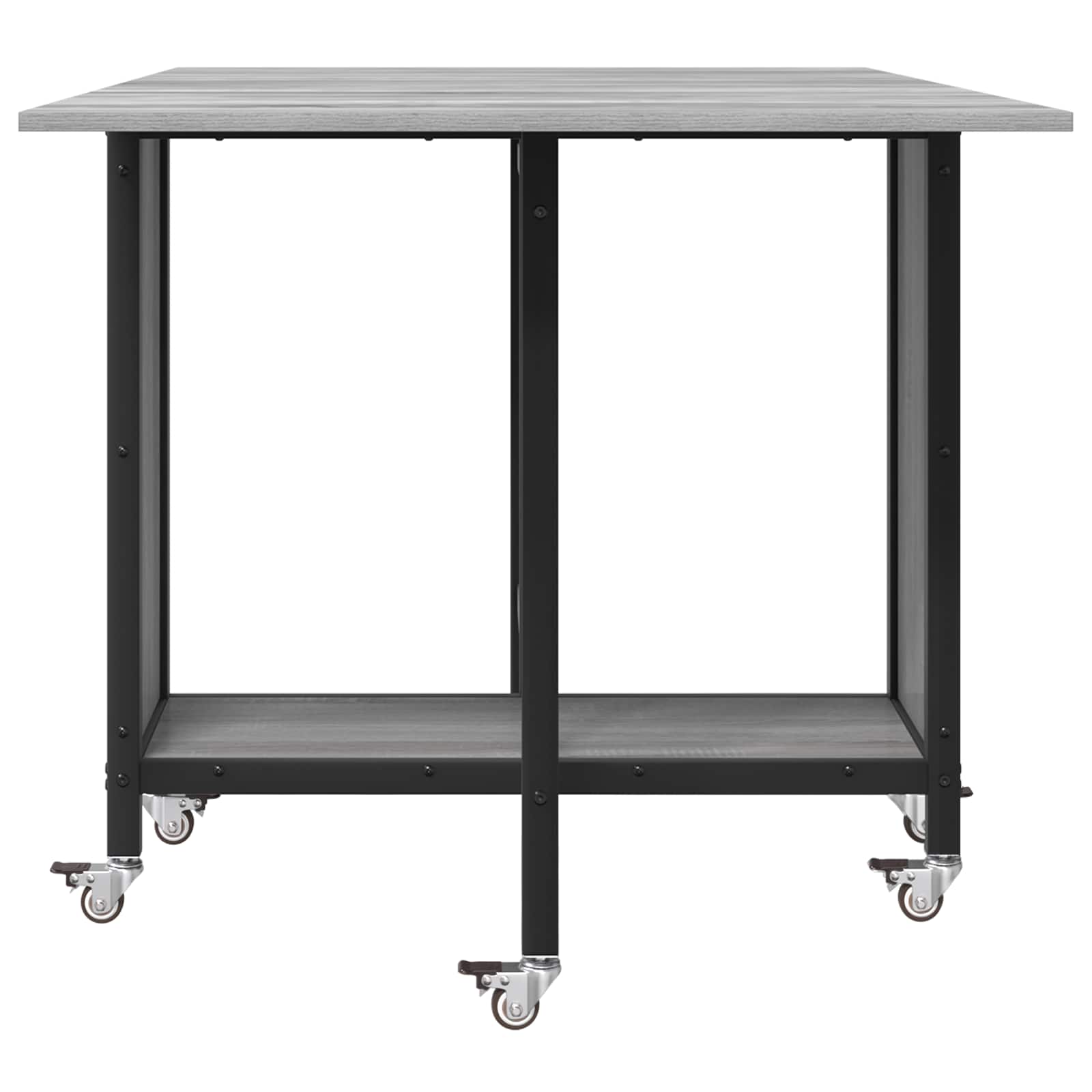 Table à manger pliante avec roulettes 130 x 80 x 76,5 cm - XIOS