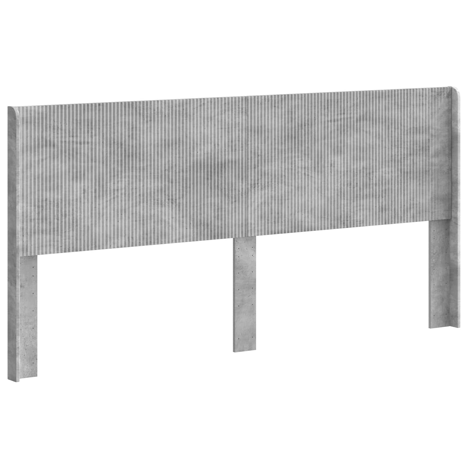 Tête de lit Gris béton Bois d'ingénierie - XIOS