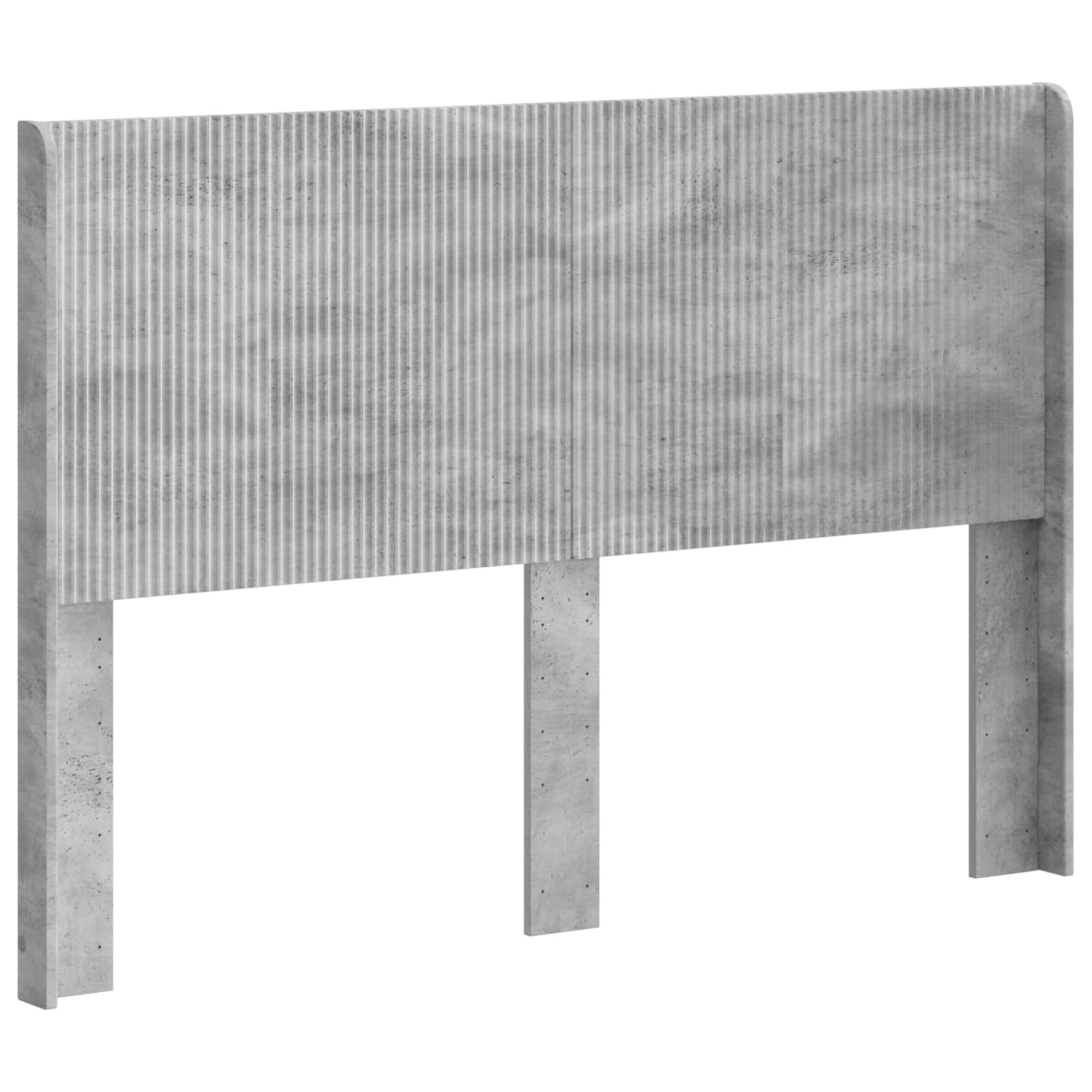 Tête de lit Gris béton Bois d'ingénierie - XIOS