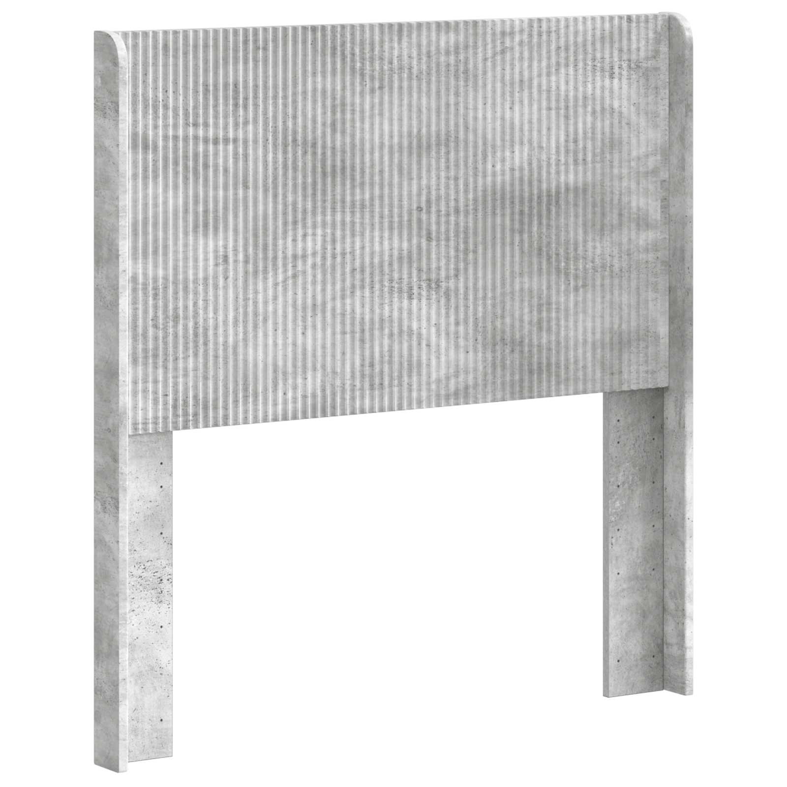 Tête de lit Gris béton Bois d'ingénierie - XIOS