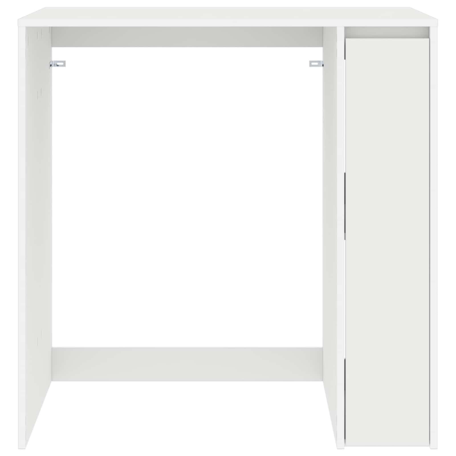 Armoire pour machine à laver avec porte Blanc 87 x 60 x 89 cm