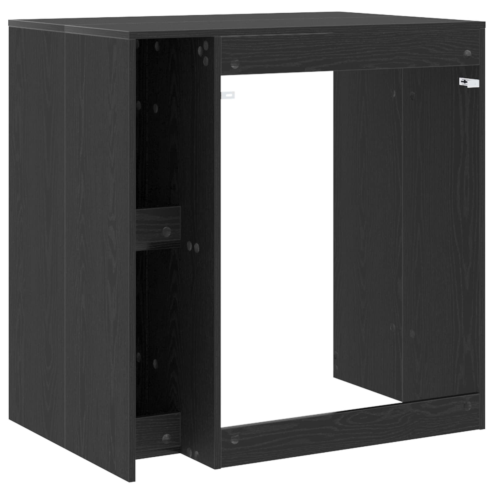 Armoire pour machine à laver Chêne noir 87 x 60 x 89 cm