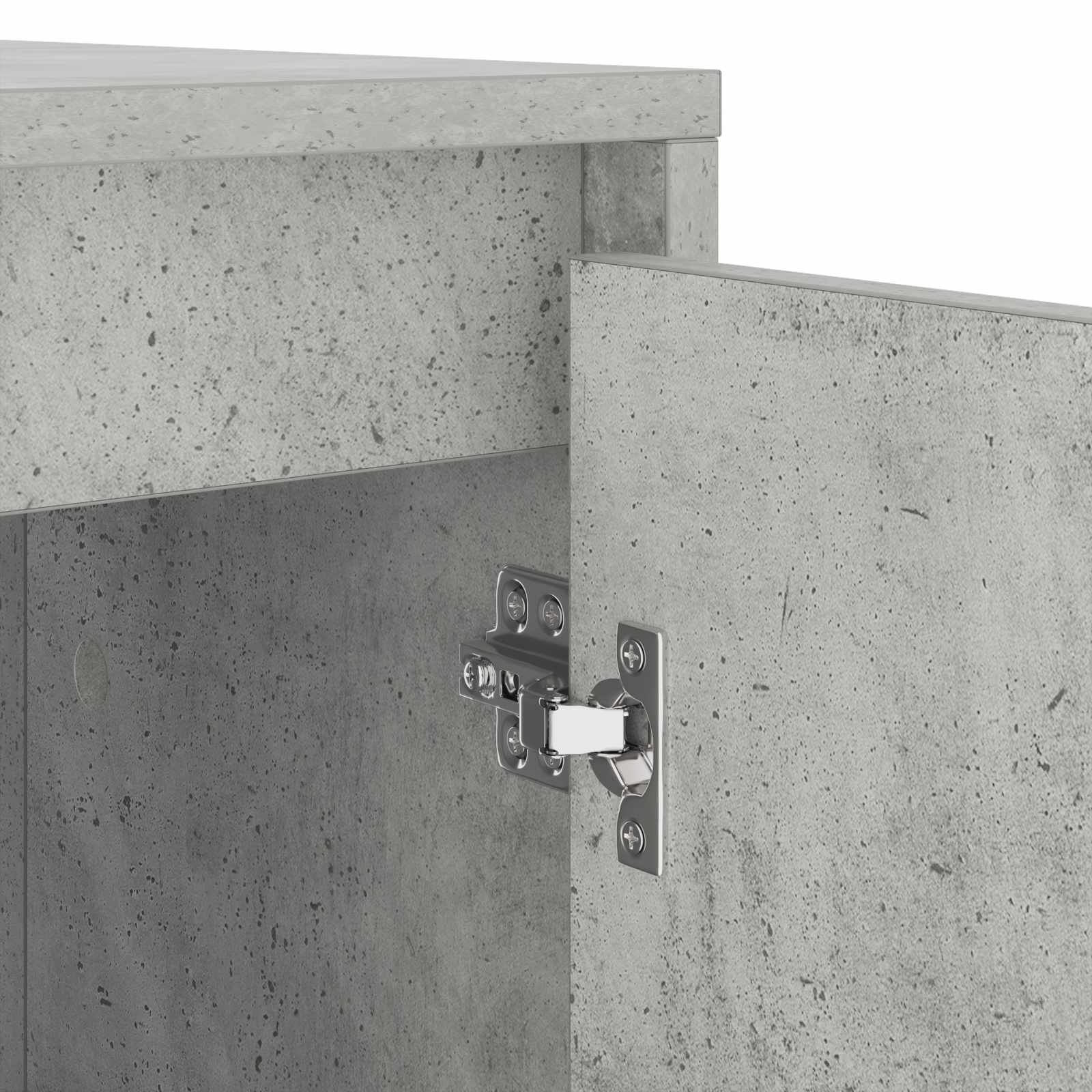 Armoire pour machine à laver avec porte Béton 87 x 60 x 89 cm