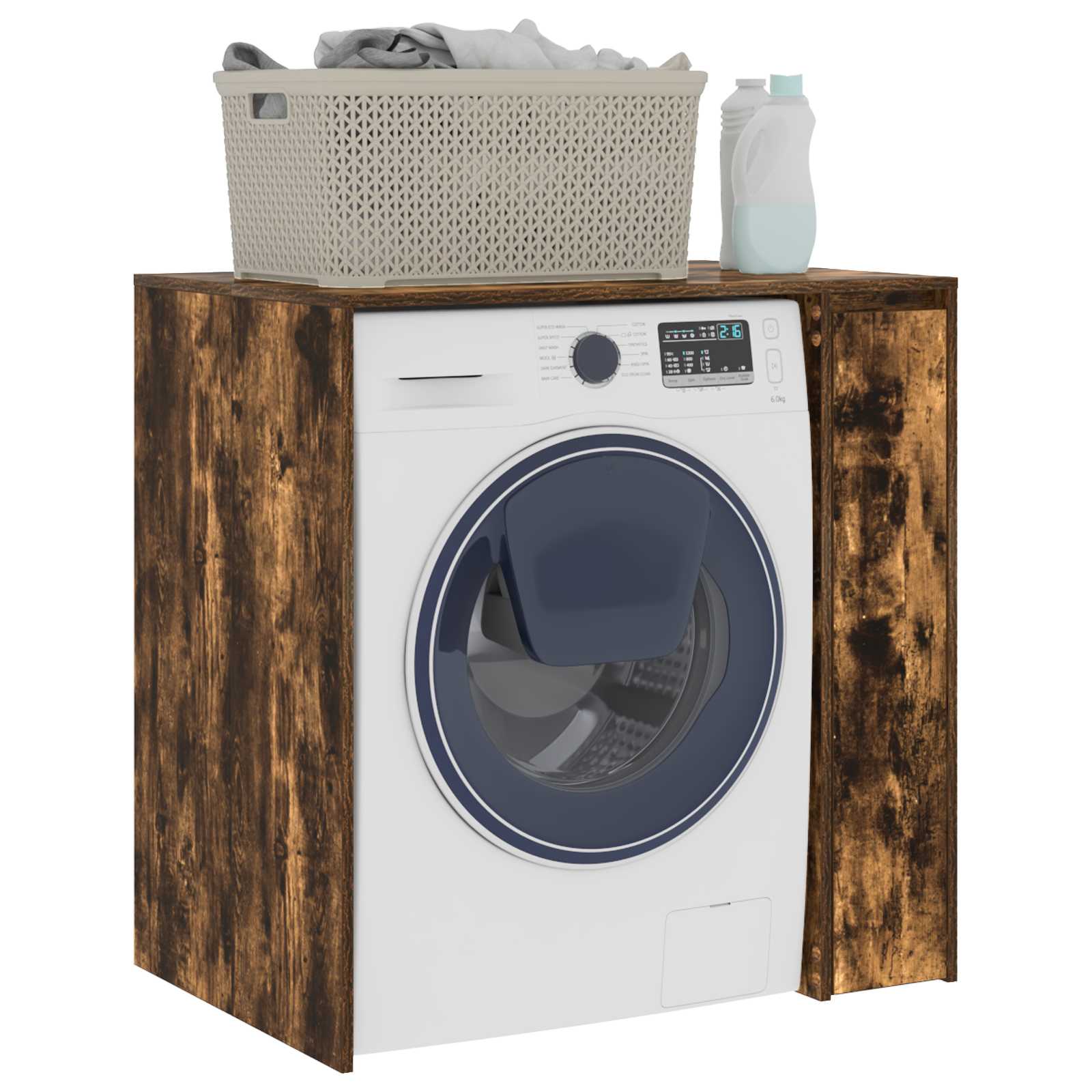 Armoire pour machine à laver Chêne fumé 87 x 60 x 89 cm - XIOS